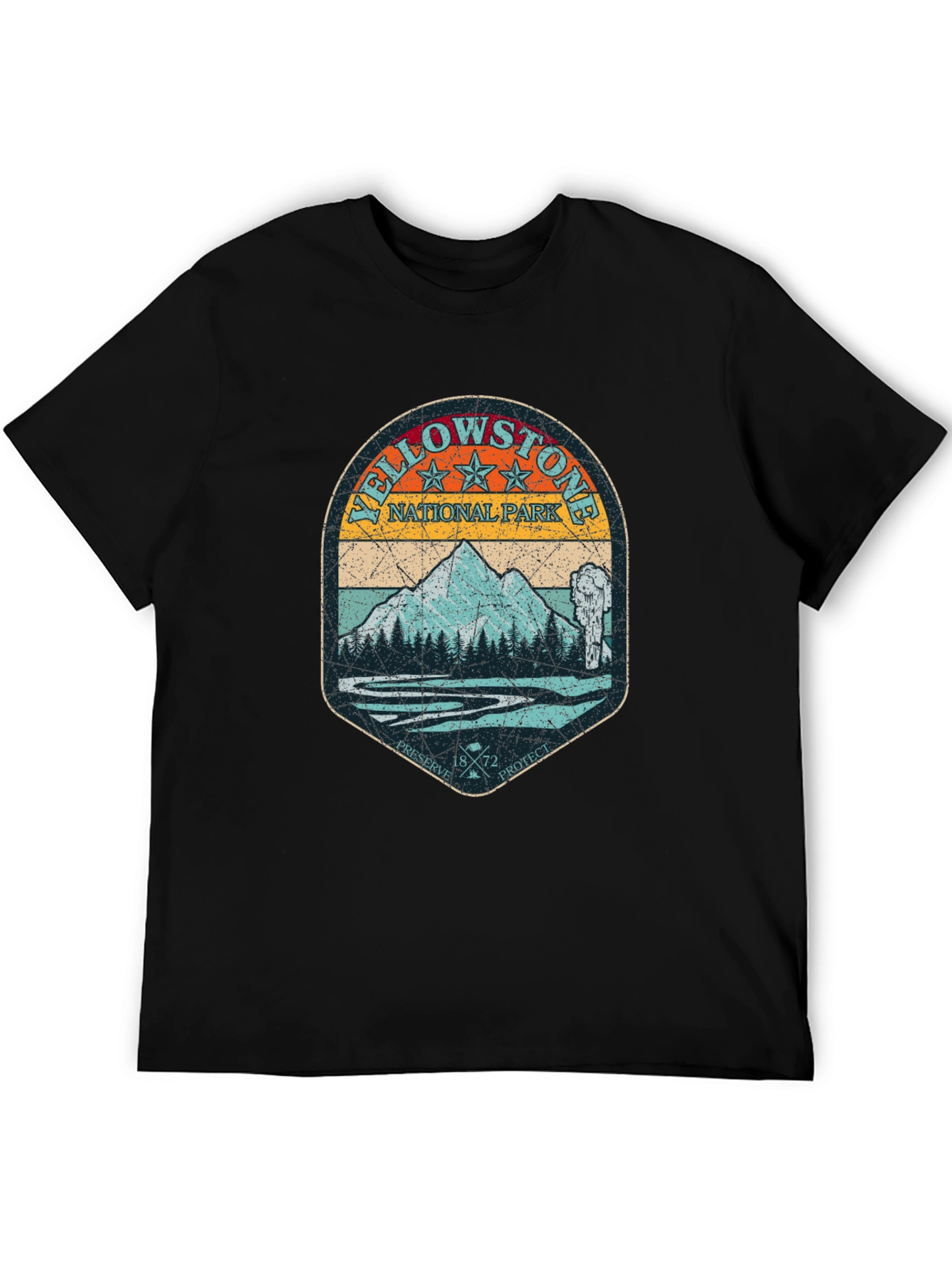 Yellowstone National Park Graphic T-Shirt