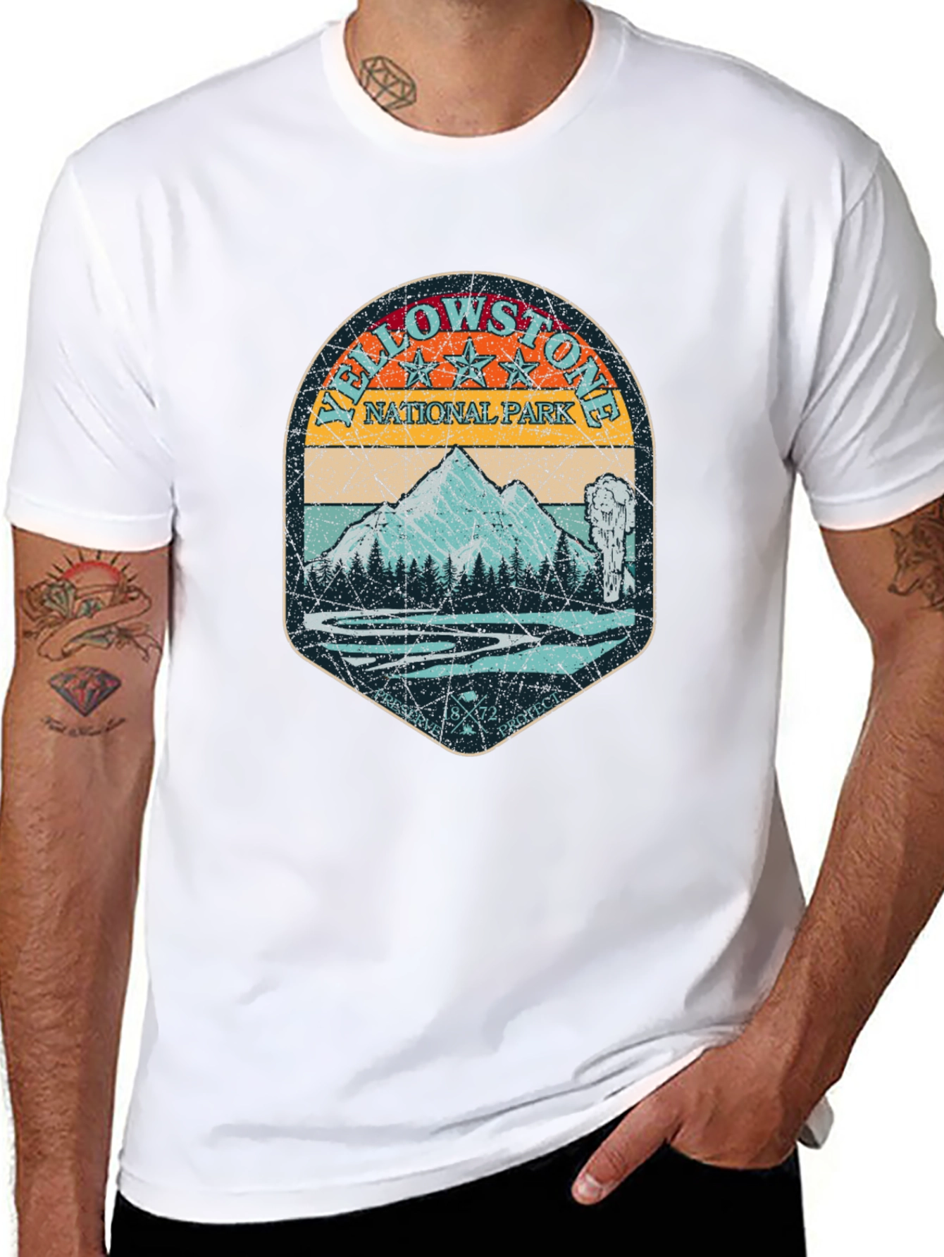 Yellowstone National Park Graphic T-Shirt