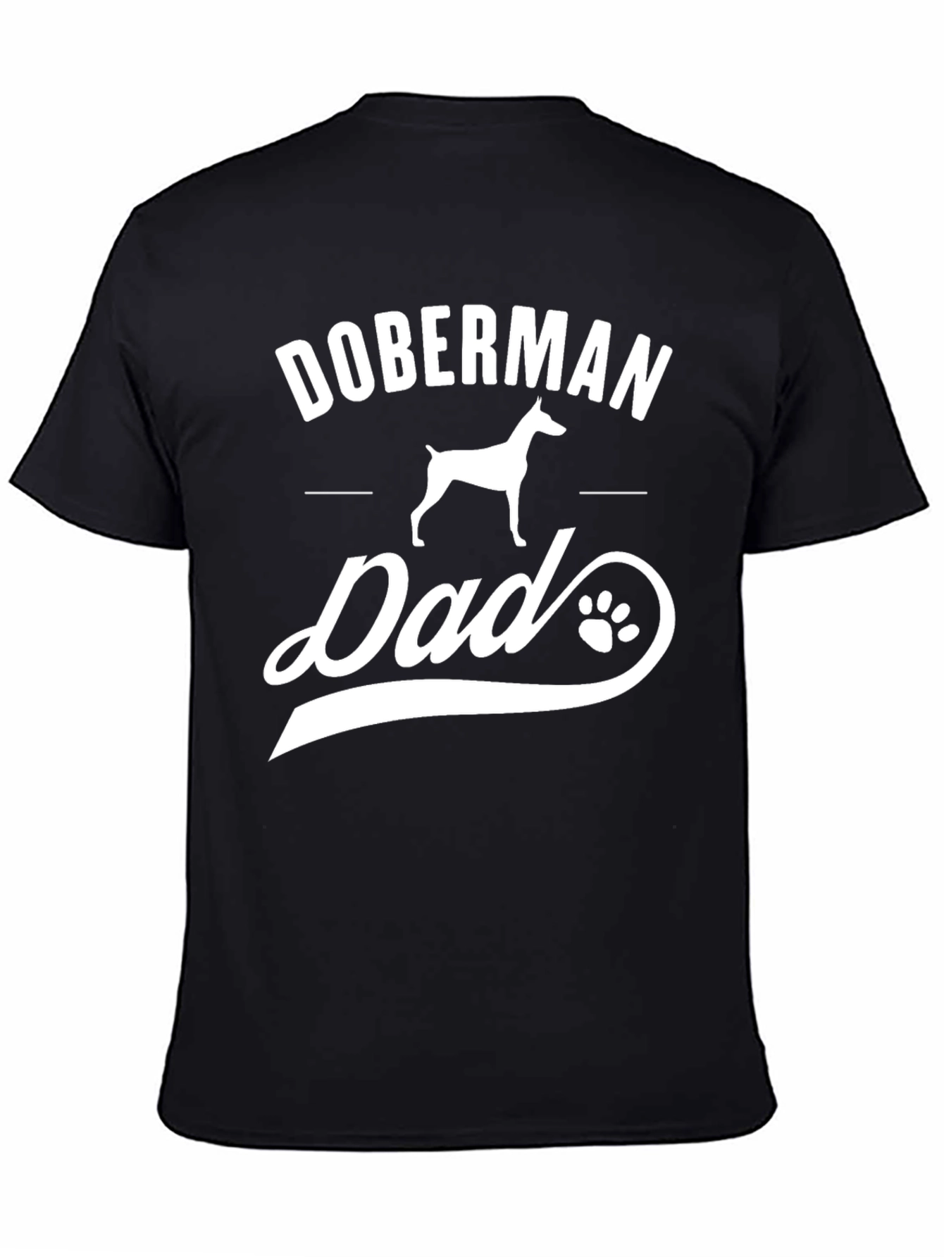 Doberman Dad T-Shirt: Dog Lover Apparel