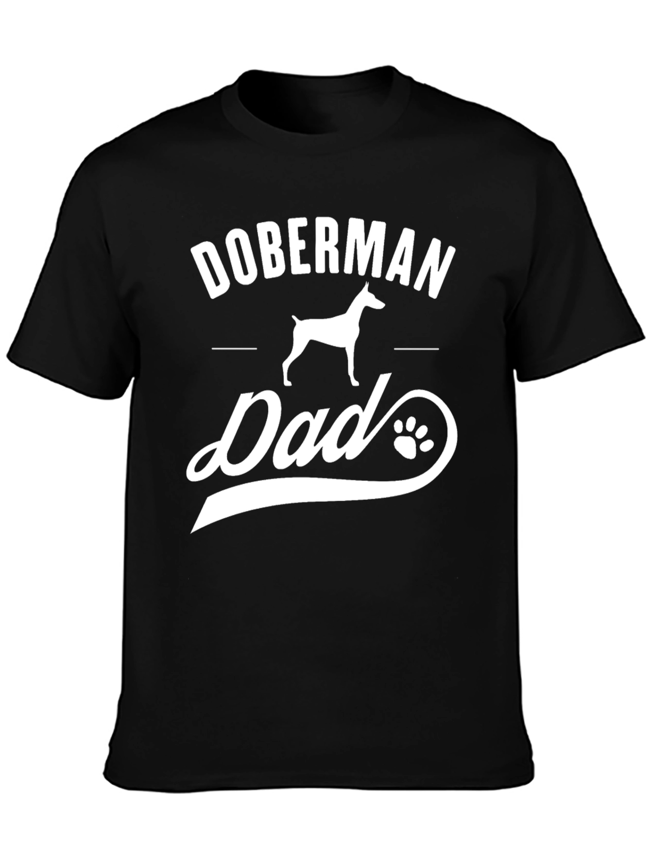 Doberman Dad T-Shirt: Dog Lover Apparel