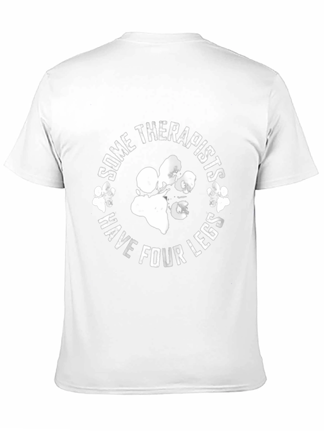 Some Therapists Have Four Legs Black T-Shirt