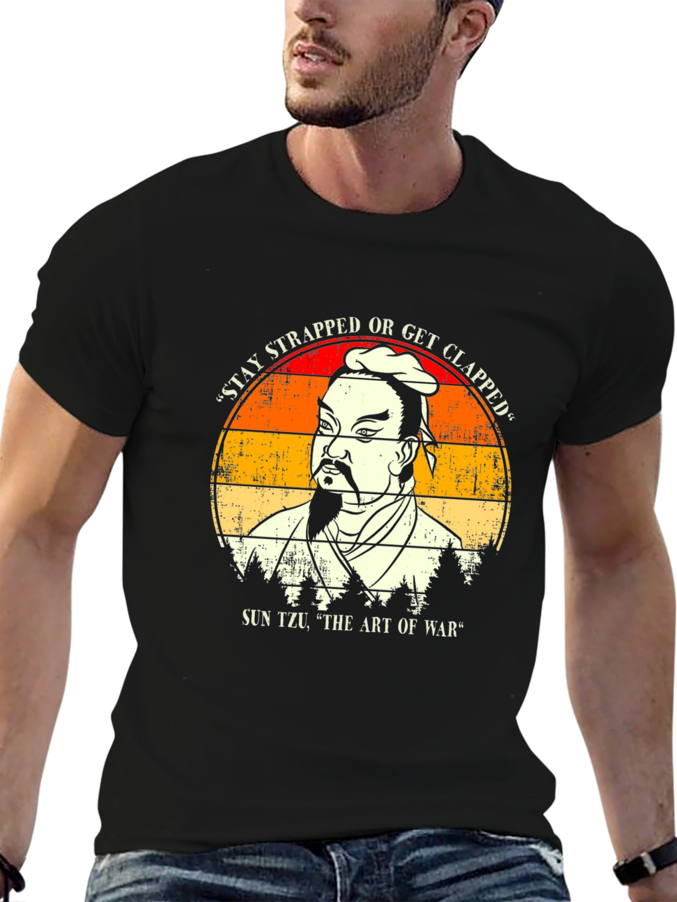 Sun Tzu Art of War T-Shirt - Stay Strapped