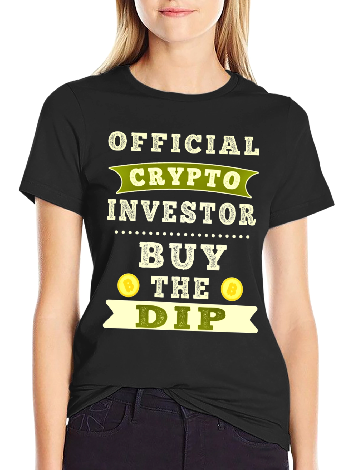 Crypto Investor T-Shirt - Buy The Dip!