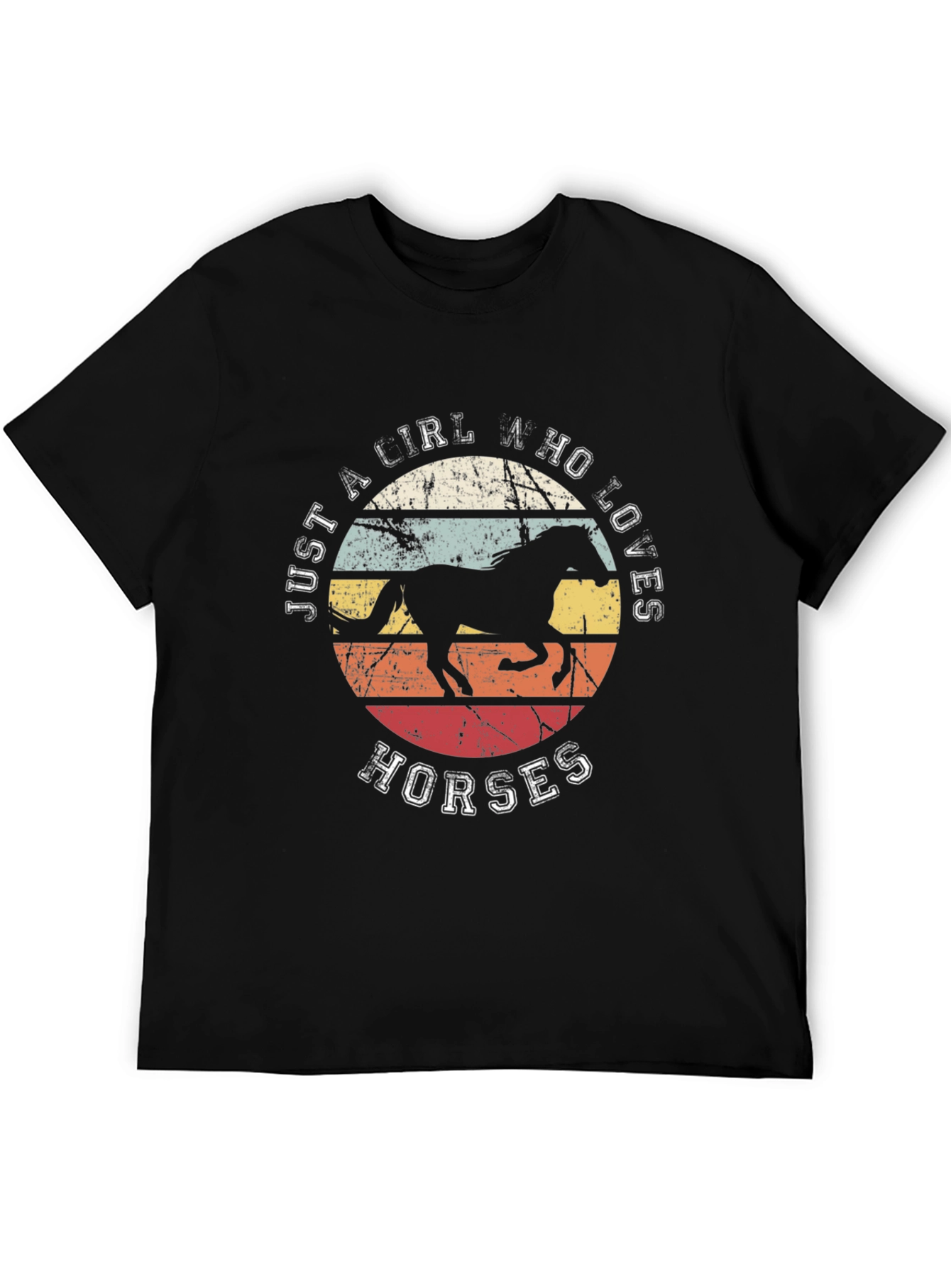 Just A Girl Who Loves Horses T-Shirt