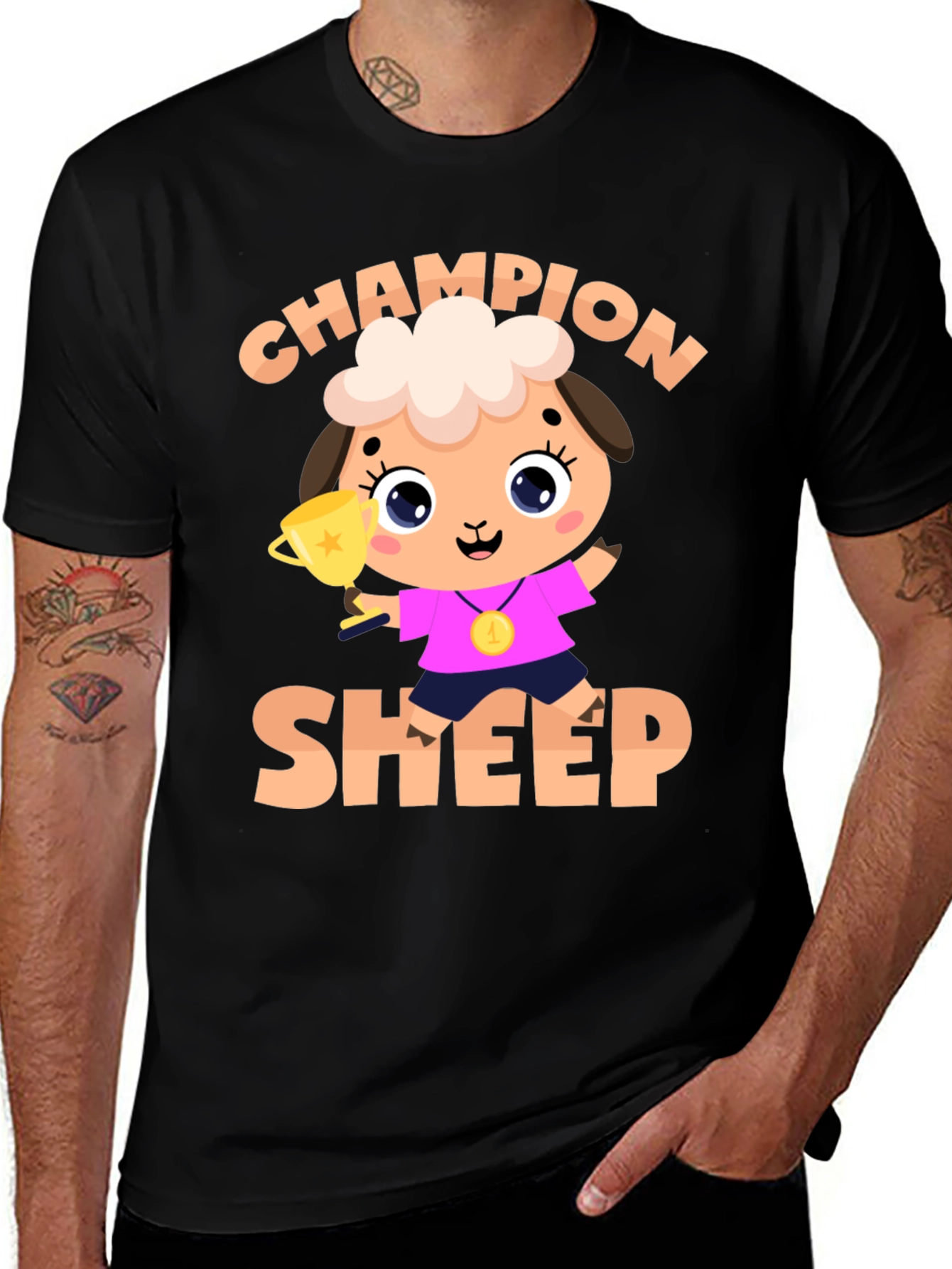 Champion Sheep Graphic Tee