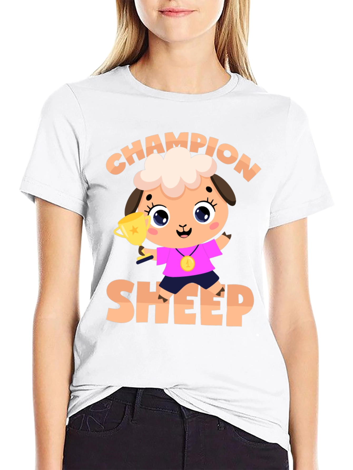 Champion Sheep Graphic Tee