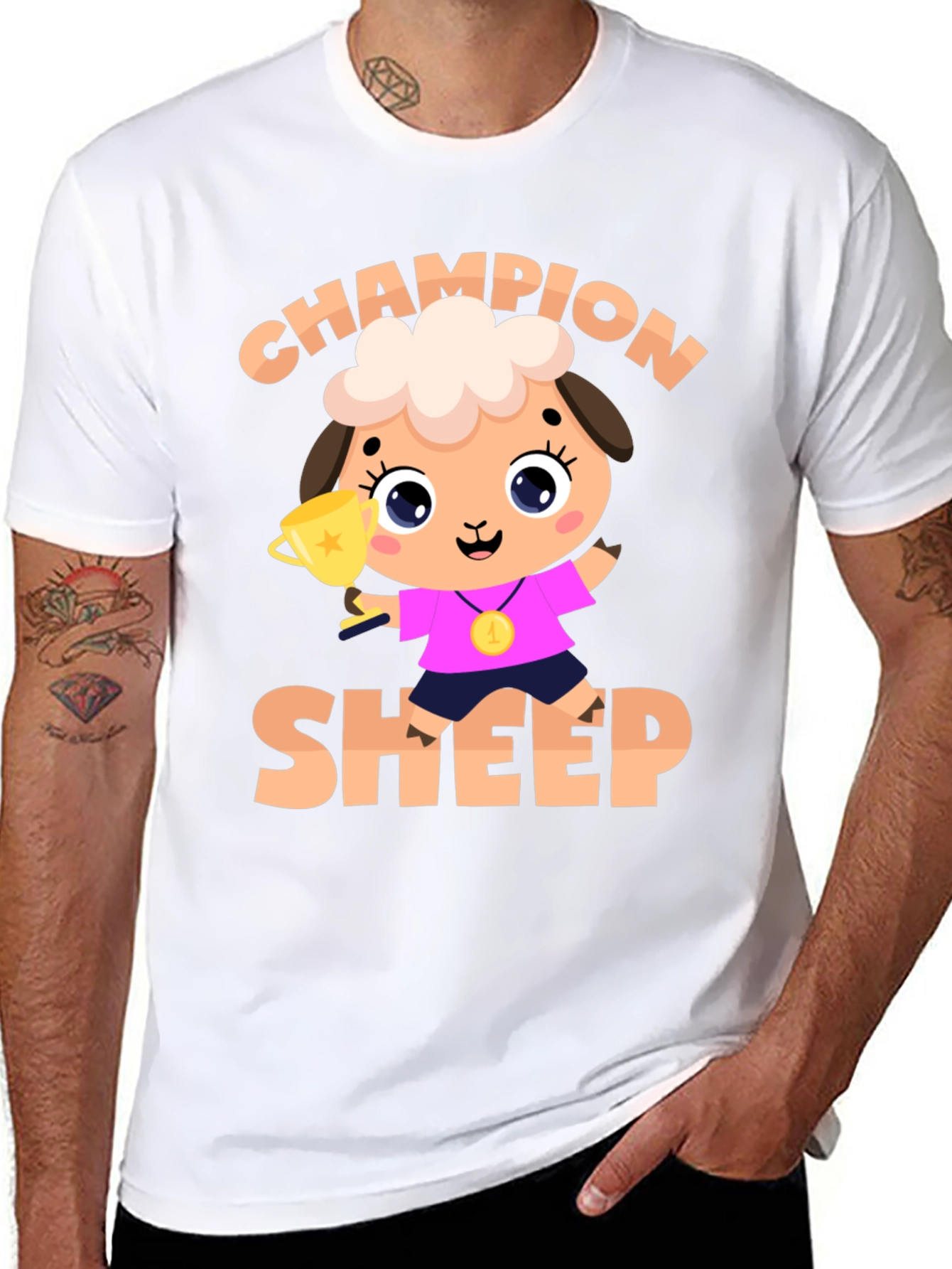 Champion Sheep Graphic Tee