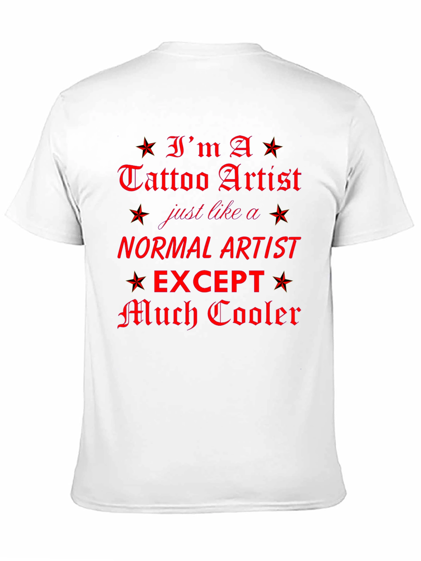 Tattoo Artist Graphic Tee - Cool Artist T-Shirt