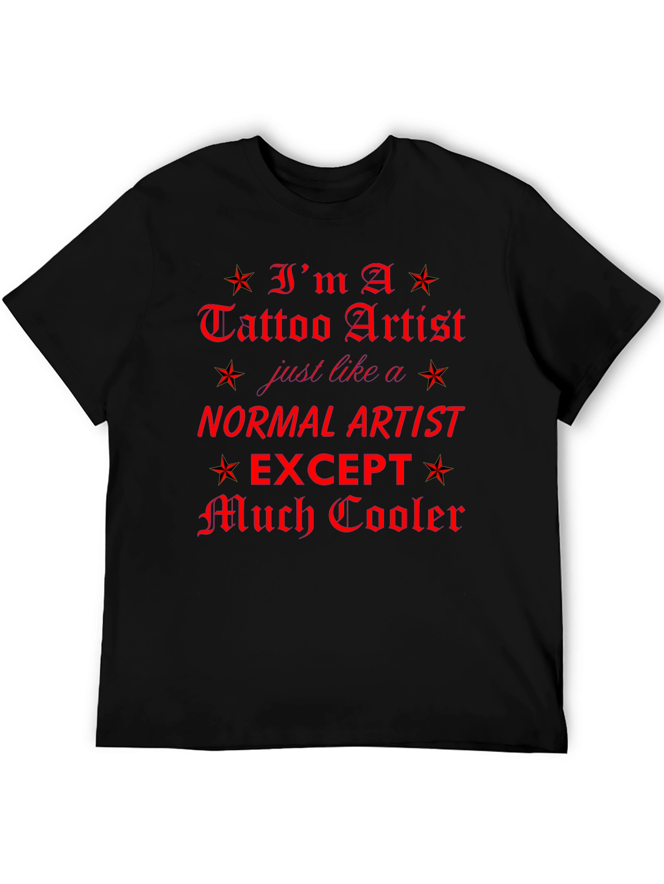 Tattoo Artist Graphic Tee - Cool Artist T-Shirt