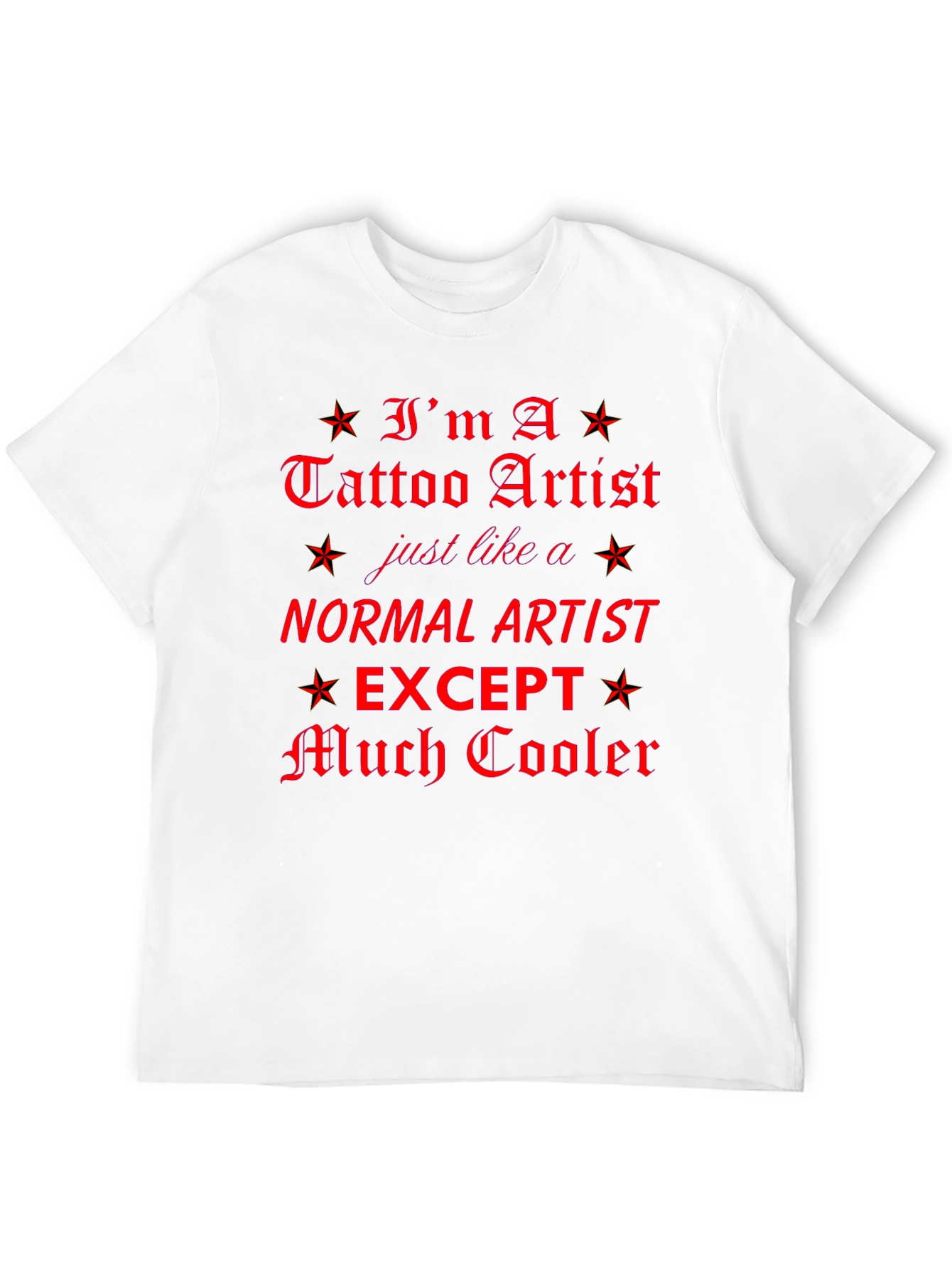 Tattoo Artist Graphic Tee - Cool Artist T-Shirt
