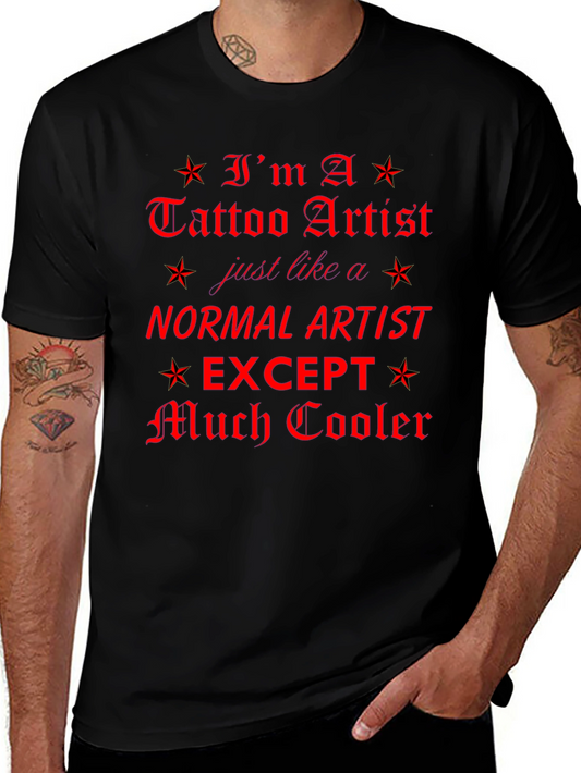 Tattoo Artist Graphic Tee - Cool Artist T-Shirt
