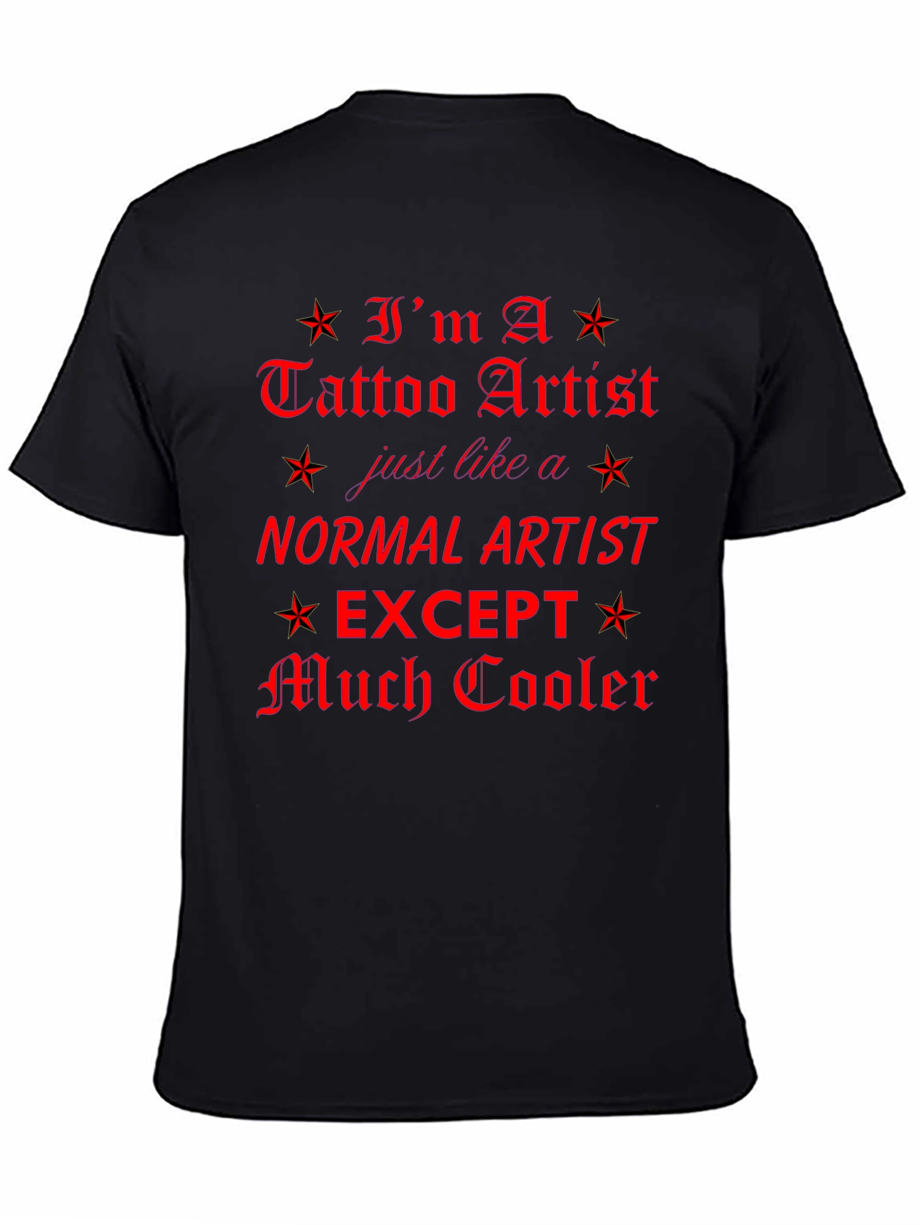 Tattoo Artist Graphic Tee - Cool Artist T-Shirt