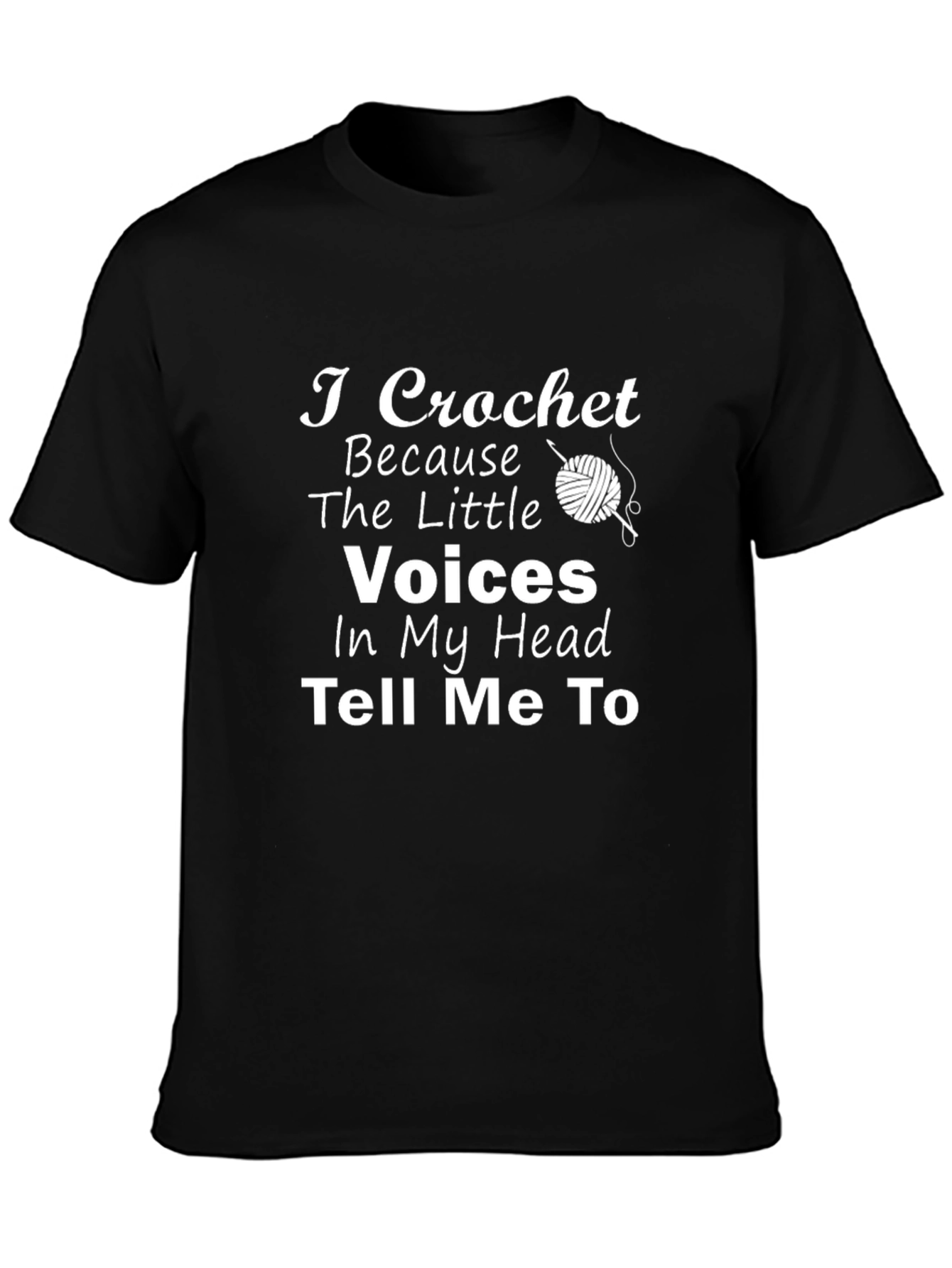 I Crochet T-Shirt - Little Voices Tee