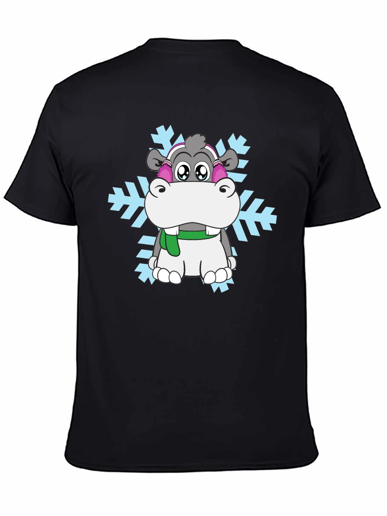 Winter Hippo T-Shirt