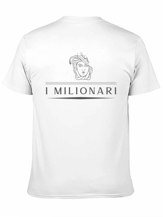 I Milionari Graphic Tee - Mens Black T-Shirt