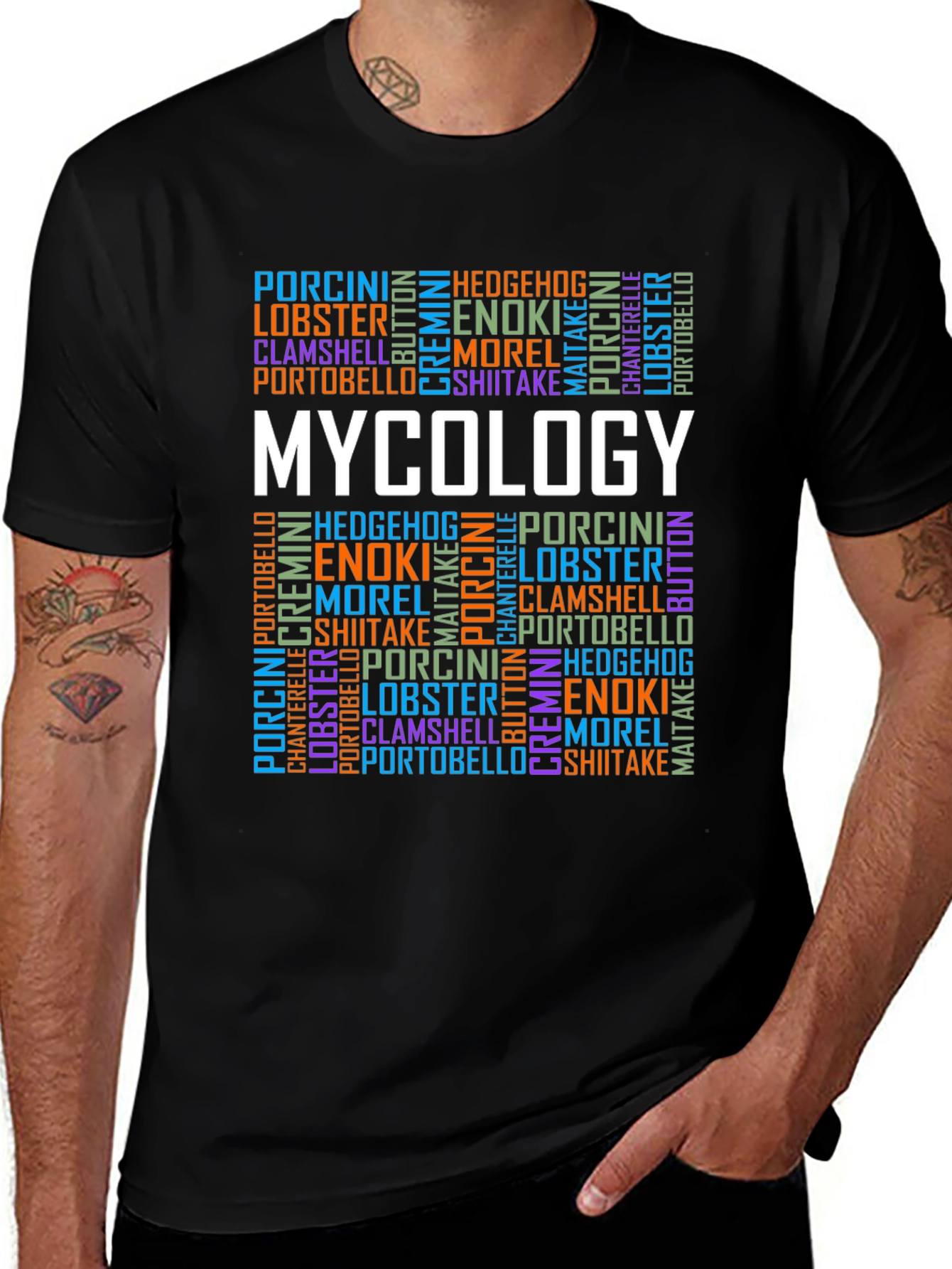 Mycological Mushroom T-Shirt - Foraging Tee