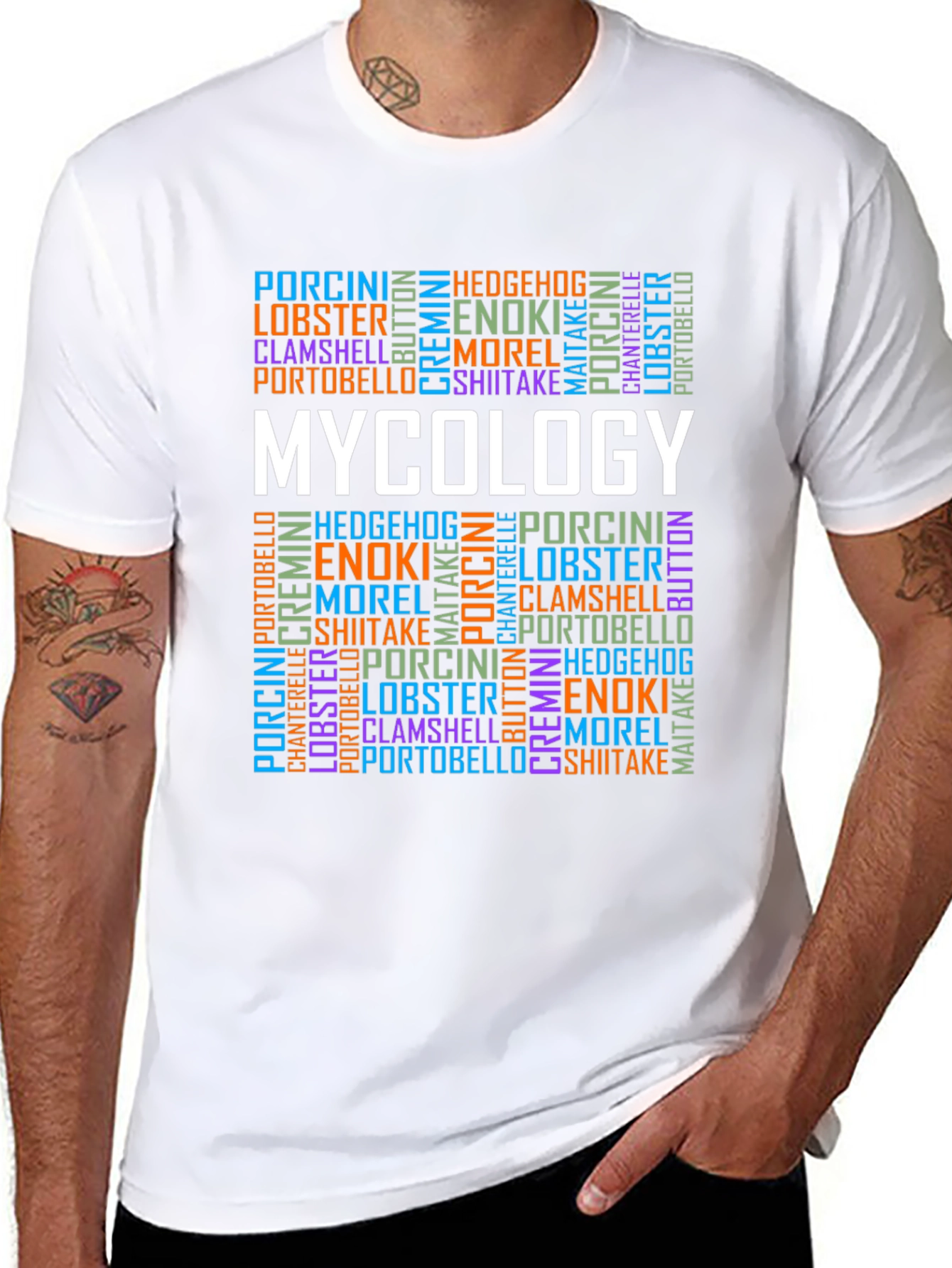 Mycological Mushroom T-Shirt - Foraging Tee
