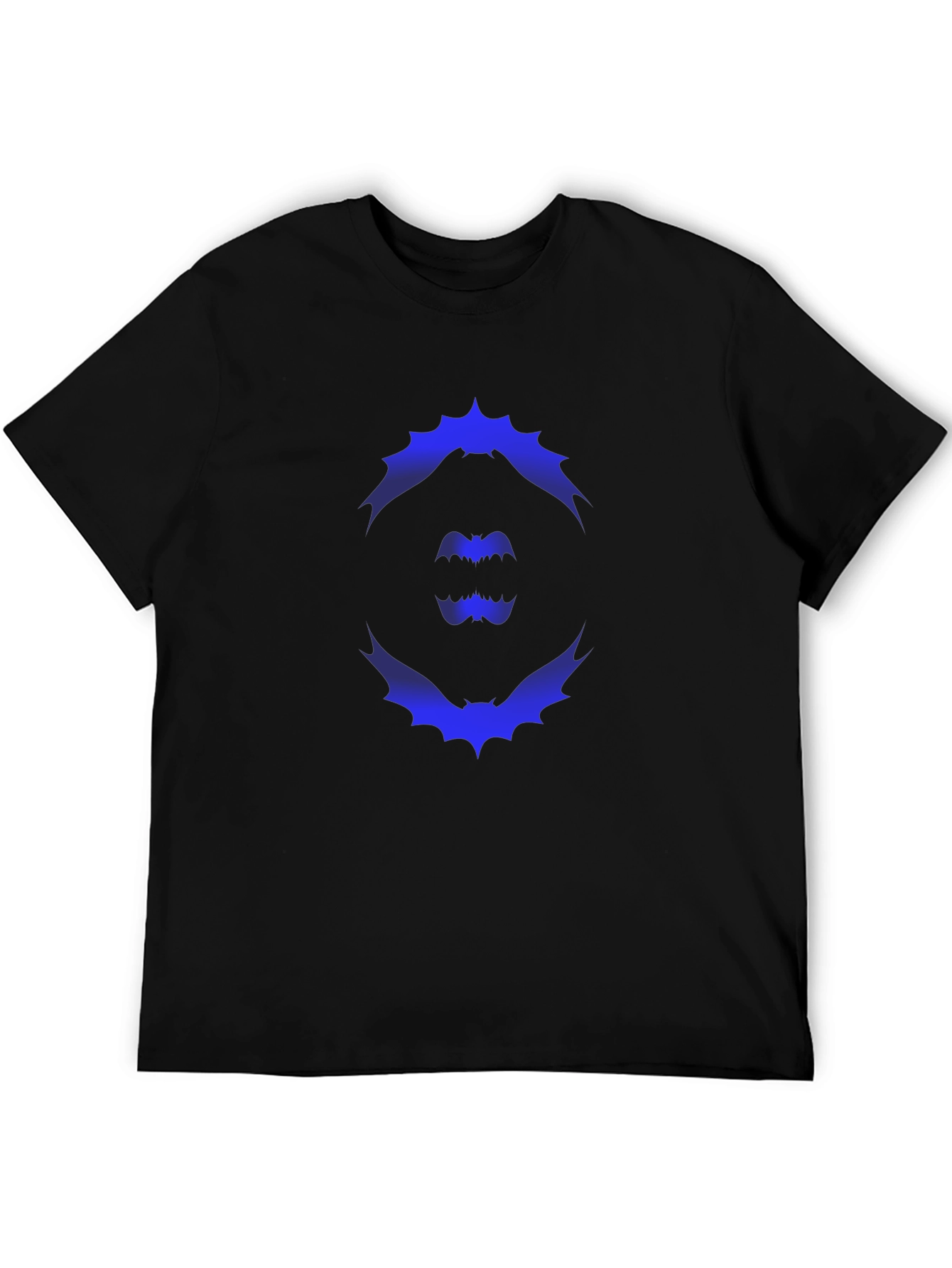 Cool Bat Graphic T-Shirt - Black