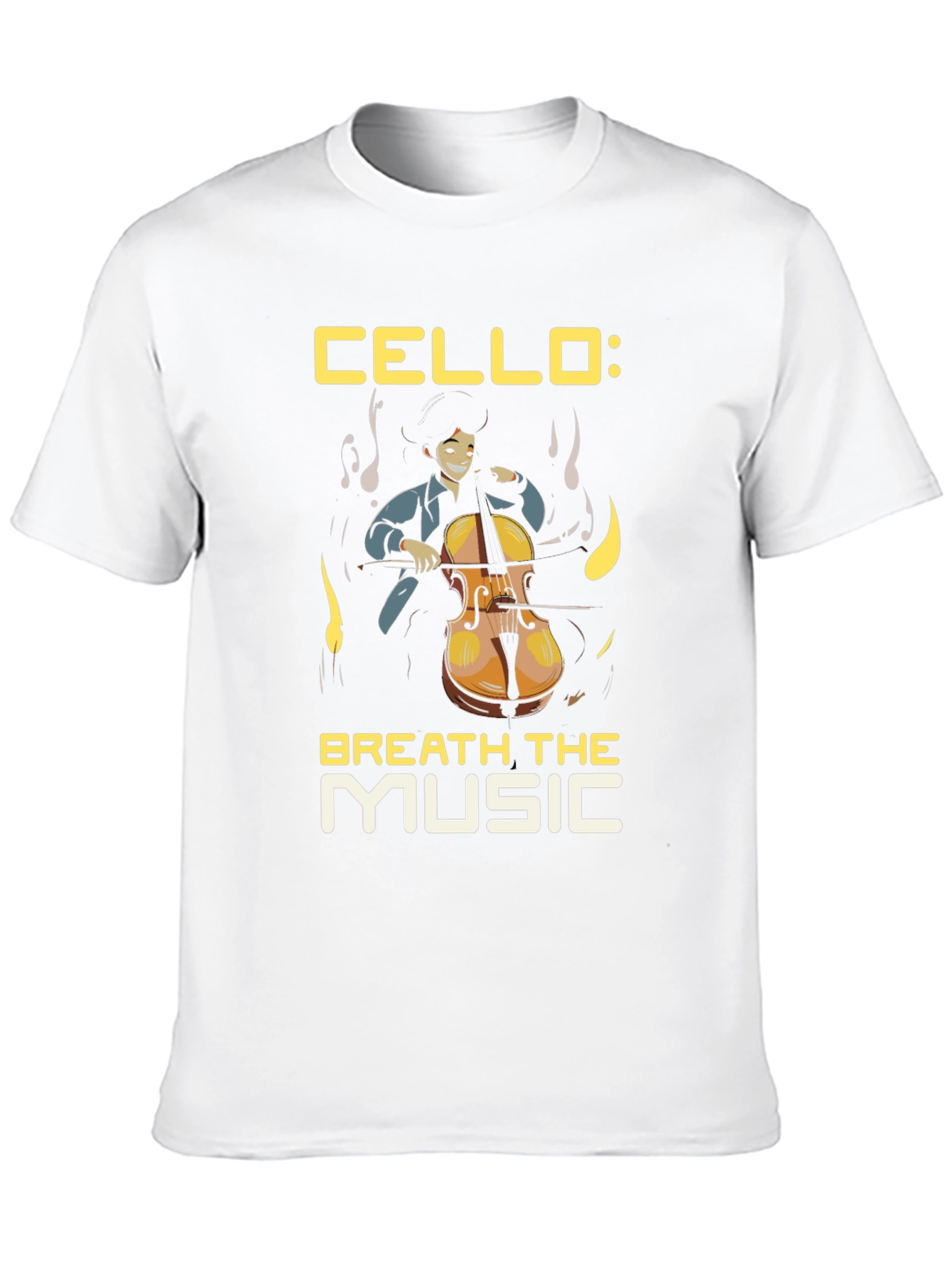 Cello Breathe the Music T-Shirt