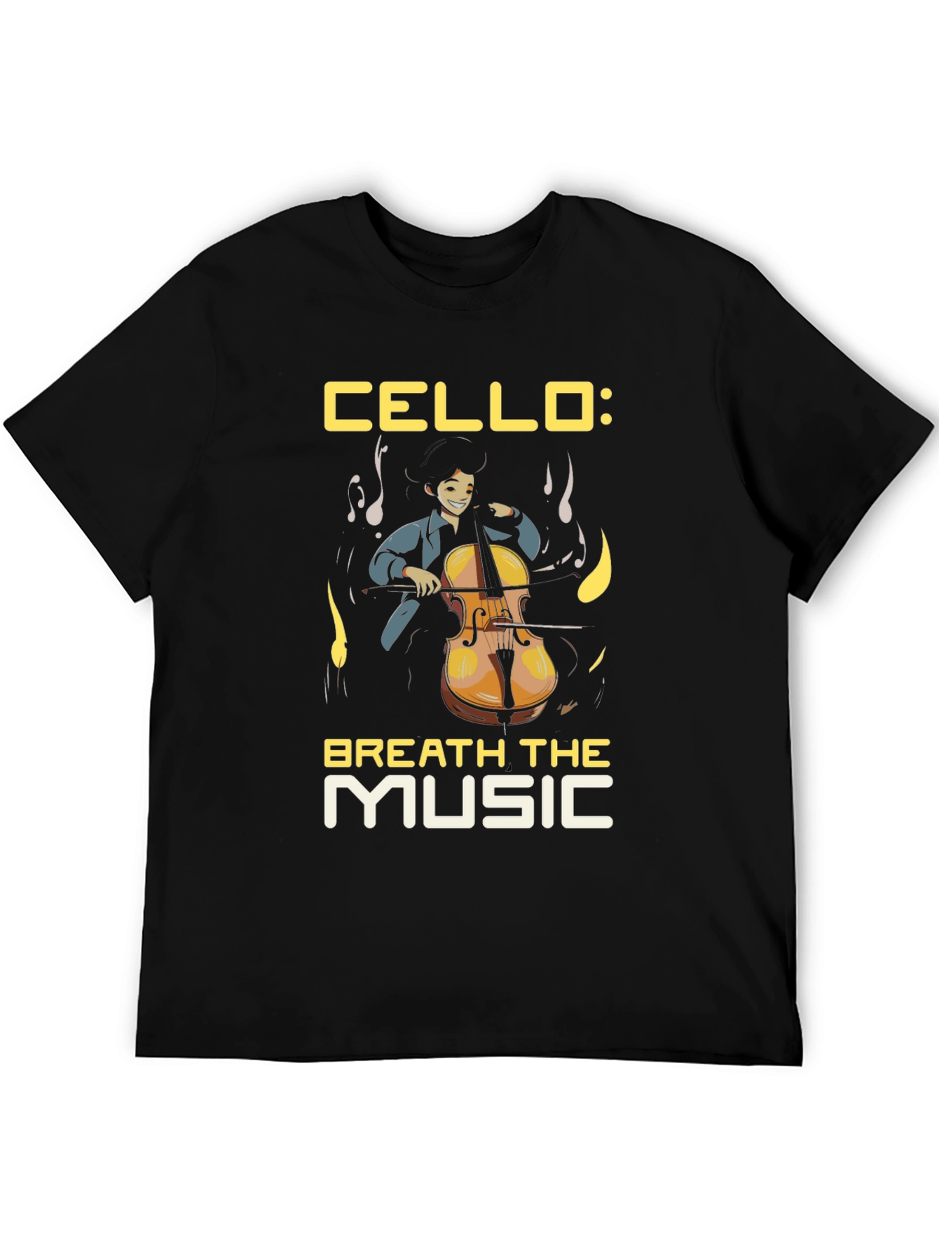 Cello Breathe the Music T-Shirt