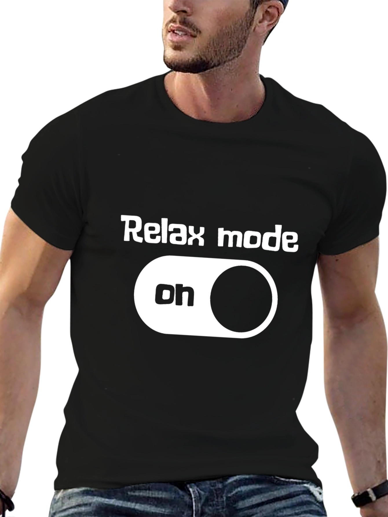 Relax Mode On Graphic T-Shirt - Casual Comfort