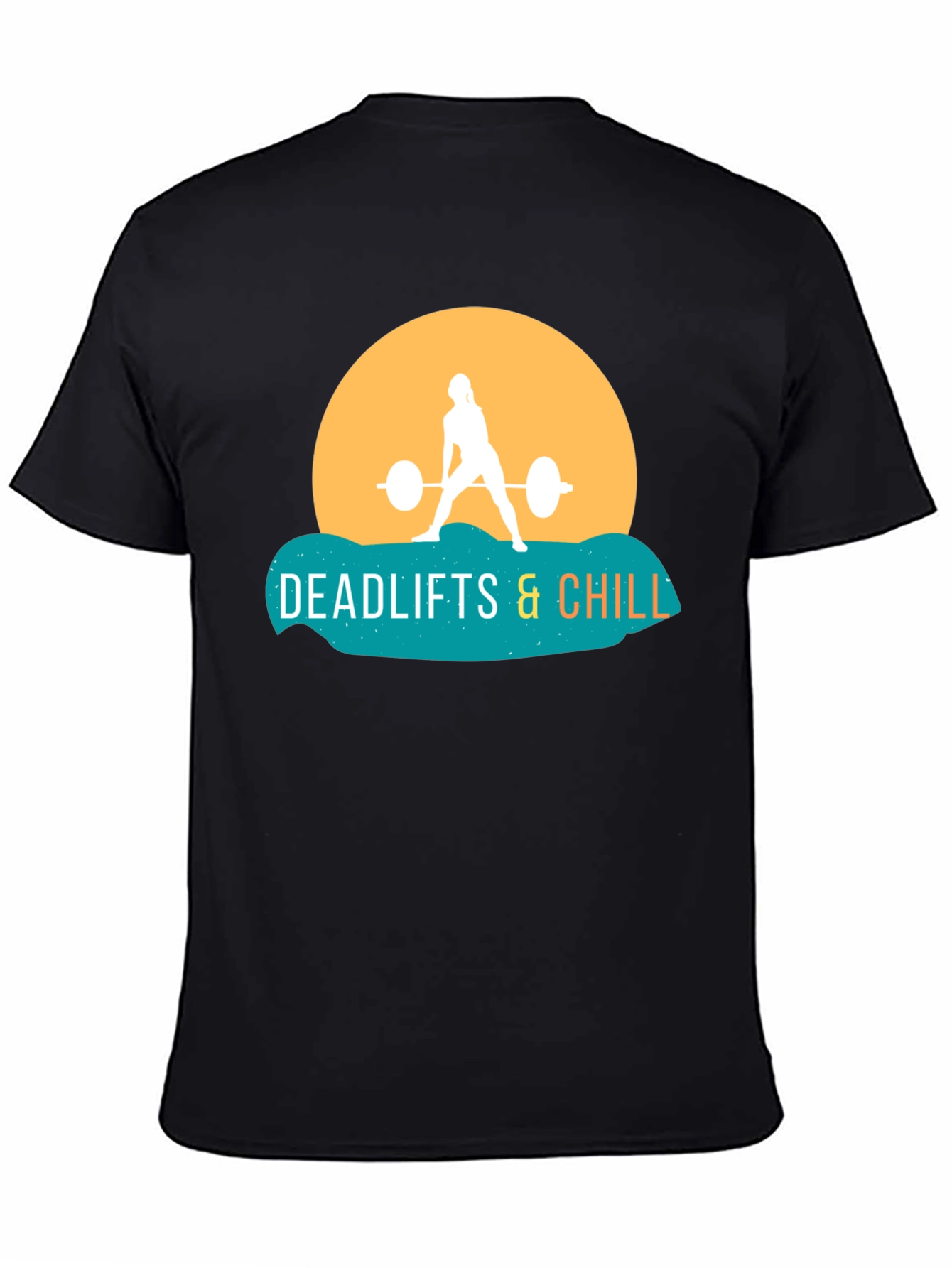 Deadlifts & Chill T-Shirt - Gym Workout Tee