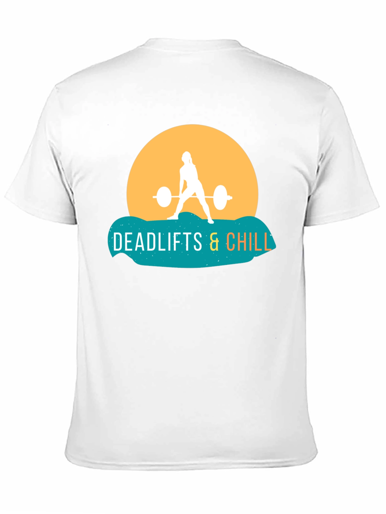 Deadlifts & Chill T-Shirt - Gym Workout Tee