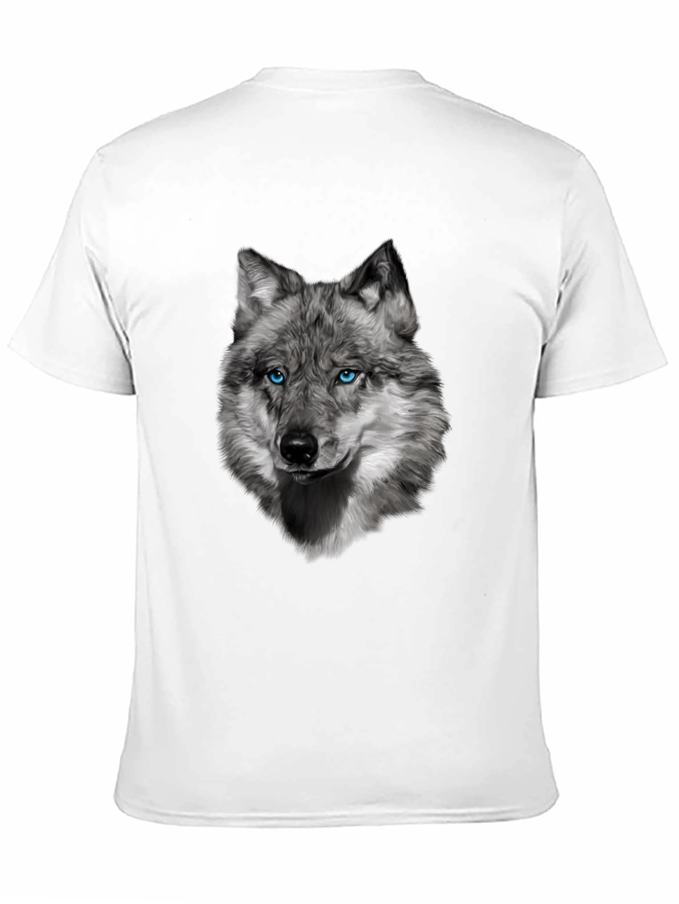 Wolf Graphic Tee - Cool Animal Print Shirt