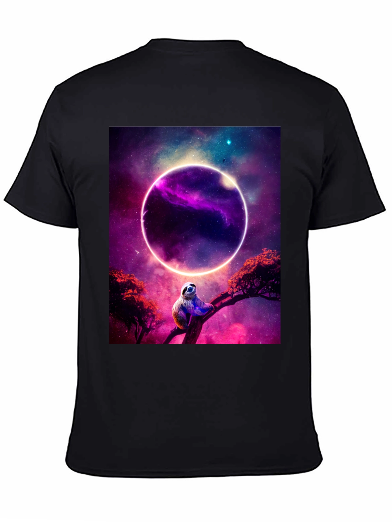 Sloth in Space T-Shirt - Cosmic Sloth Tee
