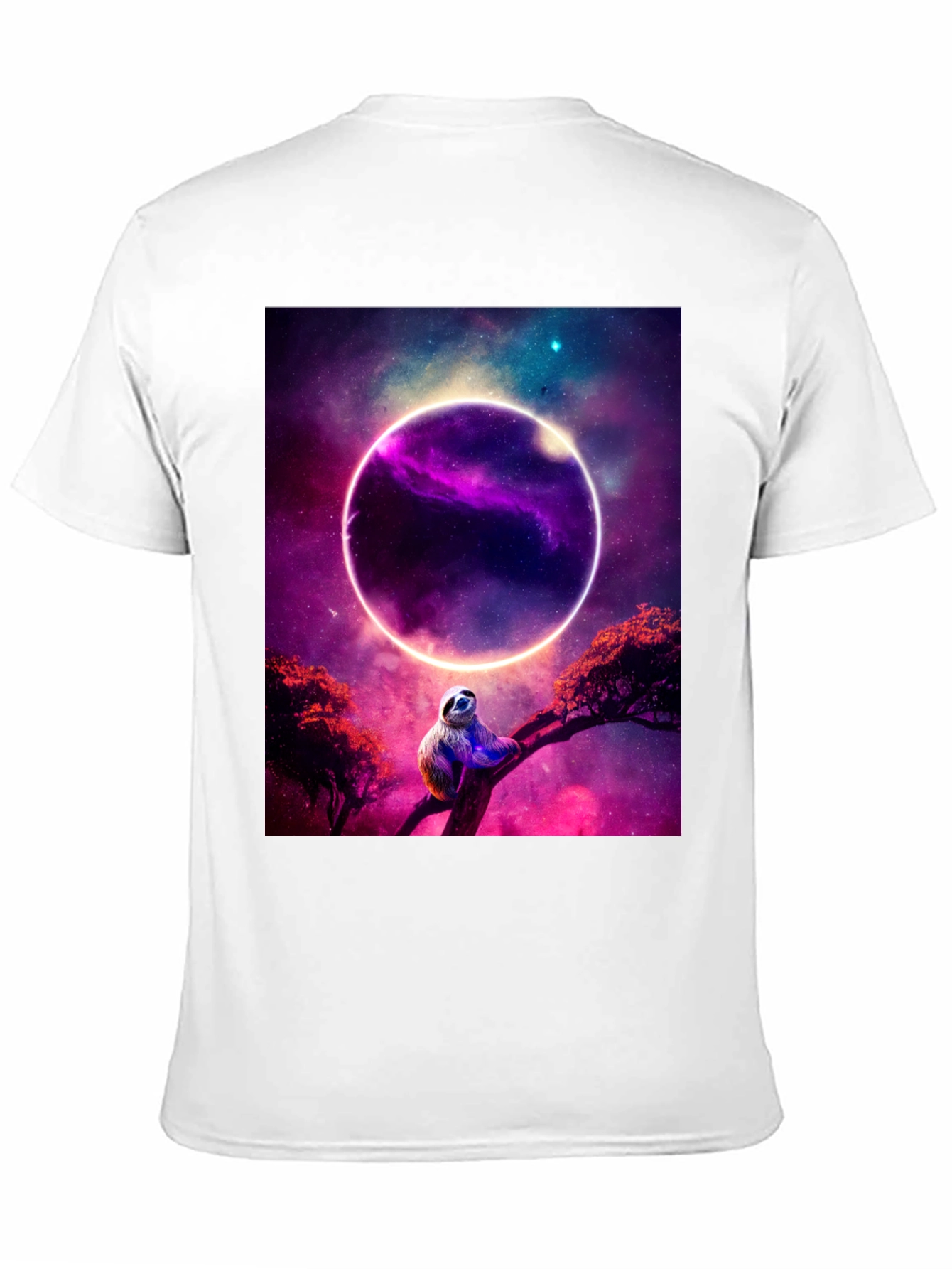 Sloth in Space T-Shirt - Cosmic Sloth Tee