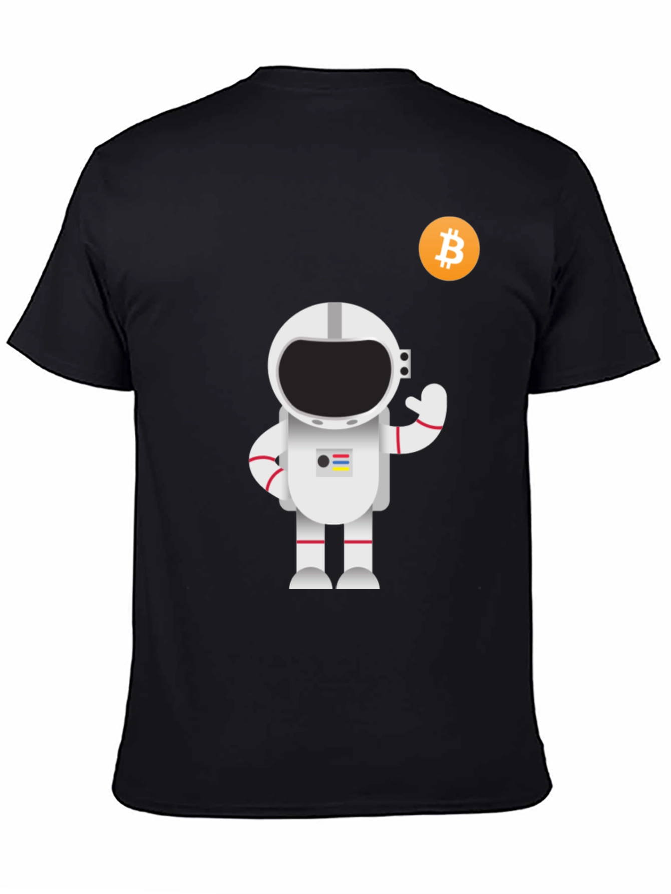 Bitcoin Astronaut Graphic T-Shirt