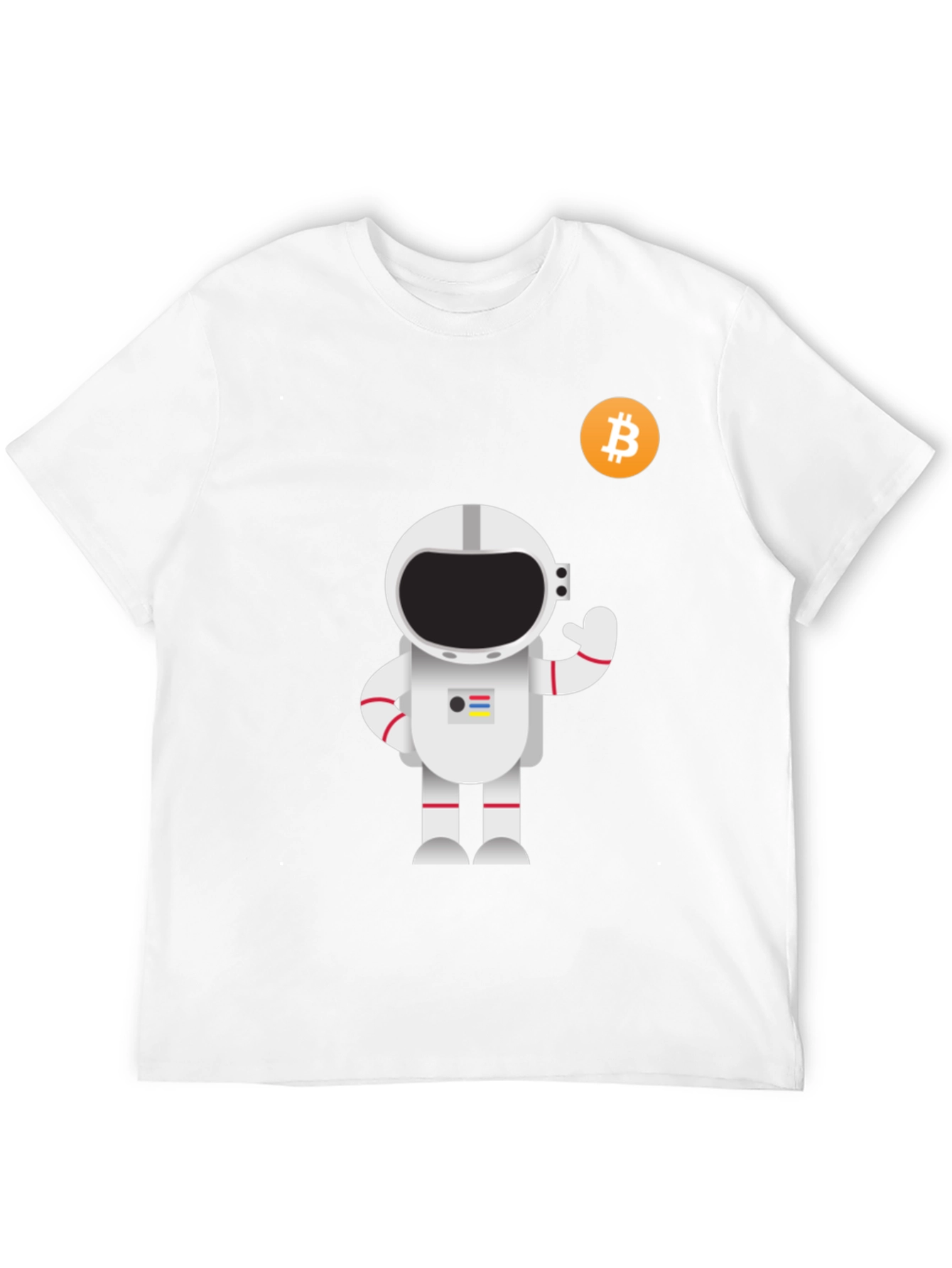Bitcoin Astronaut Graphic T-Shirt