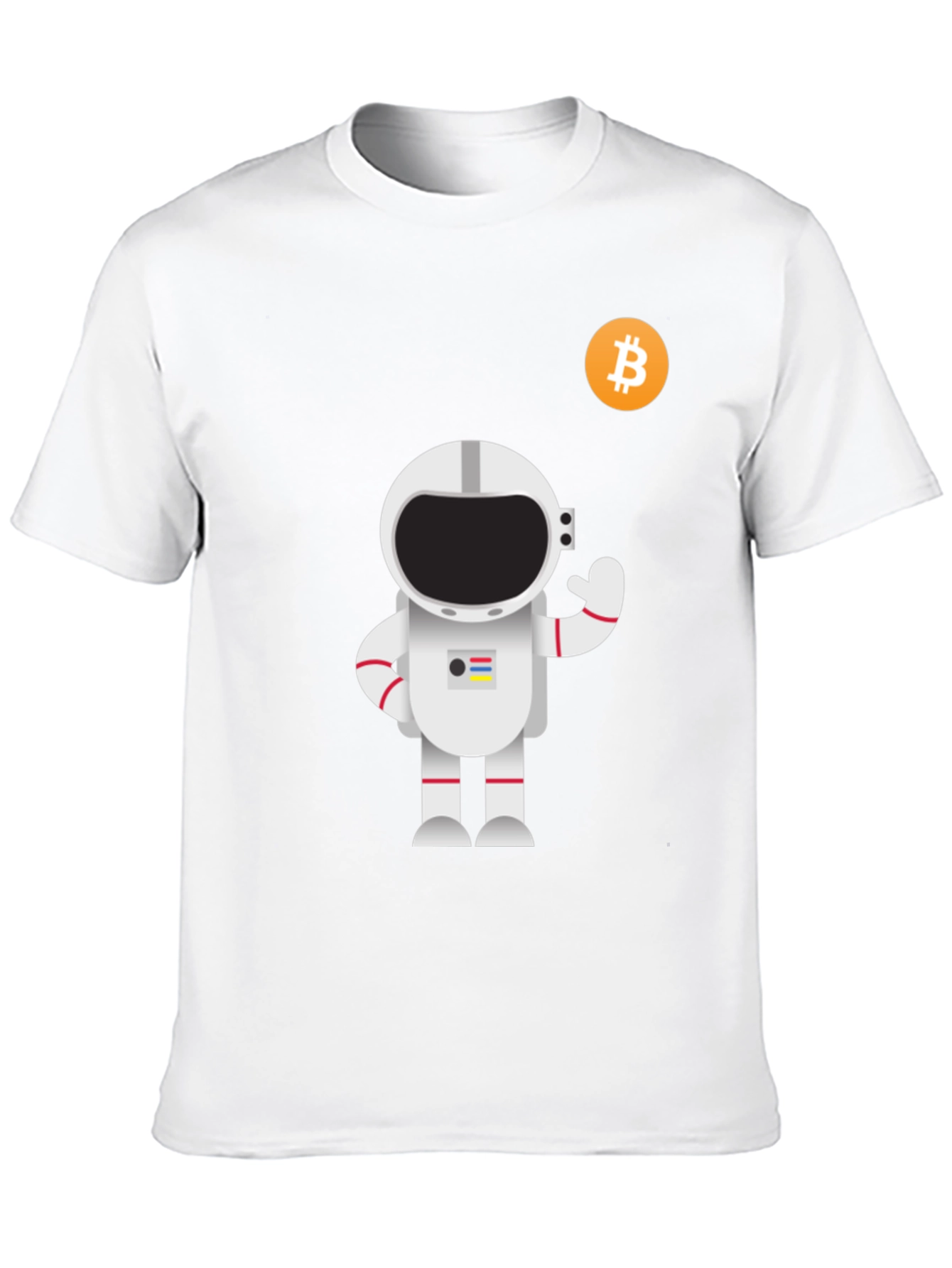 Bitcoin Astronaut Graphic T-Shirt
