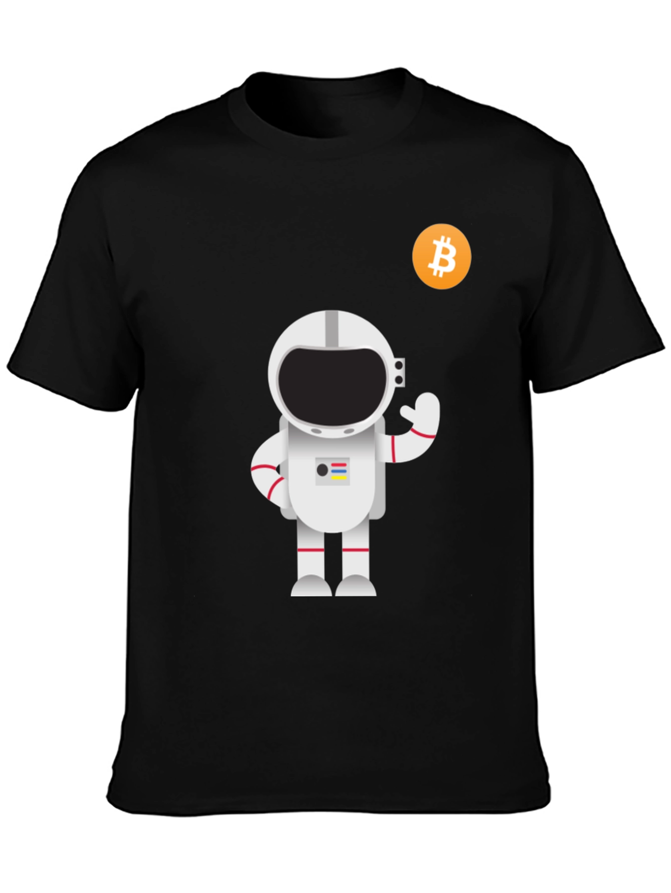 Bitcoin Astronaut Graphic T-Shirt