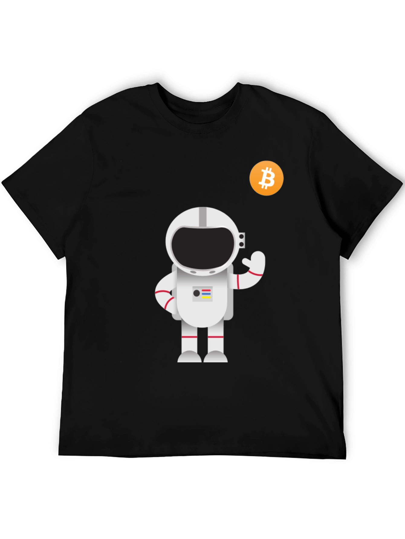 Bitcoin Astronaut Graphic T-Shirt