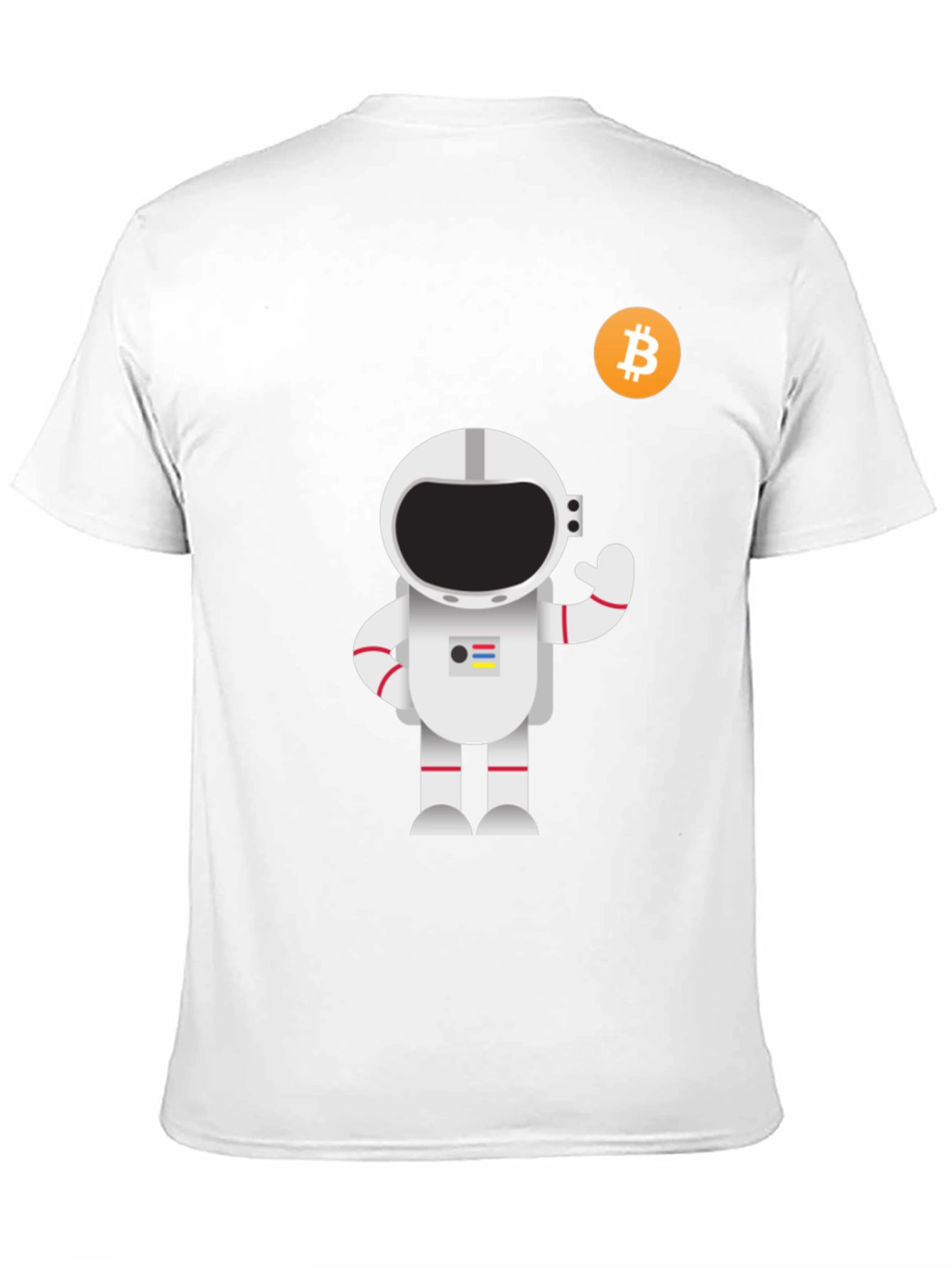 Bitcoin Astronaut Graphic T-Shirt