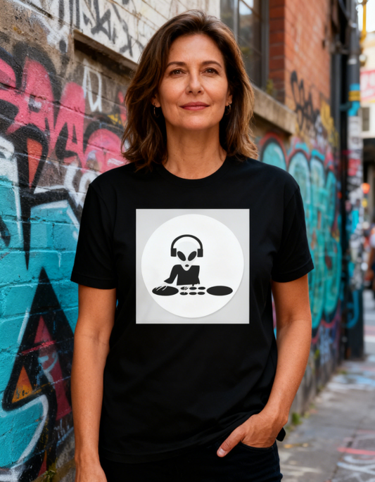 "Alien Beats" Graphic Tee