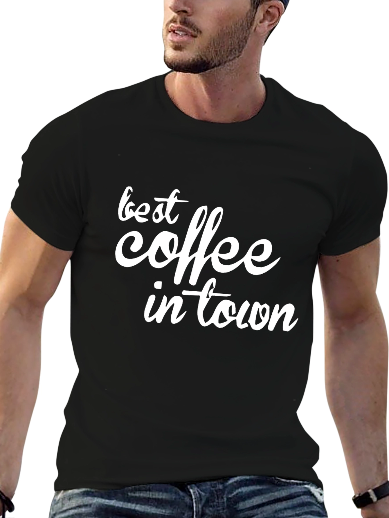 Best Coffee in Town Graphic T-Shirt