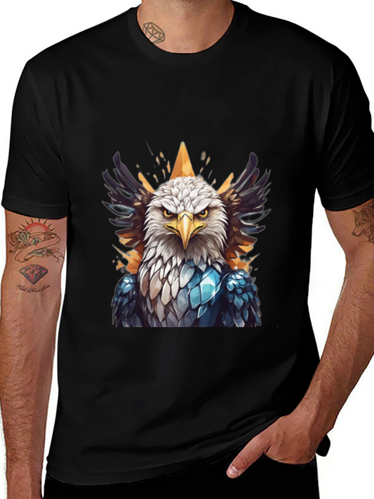Eagle Graphic Black T-Shirt