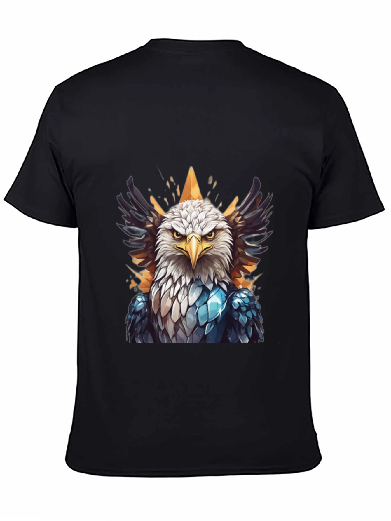 Eagle Graphic Black T-Shirt