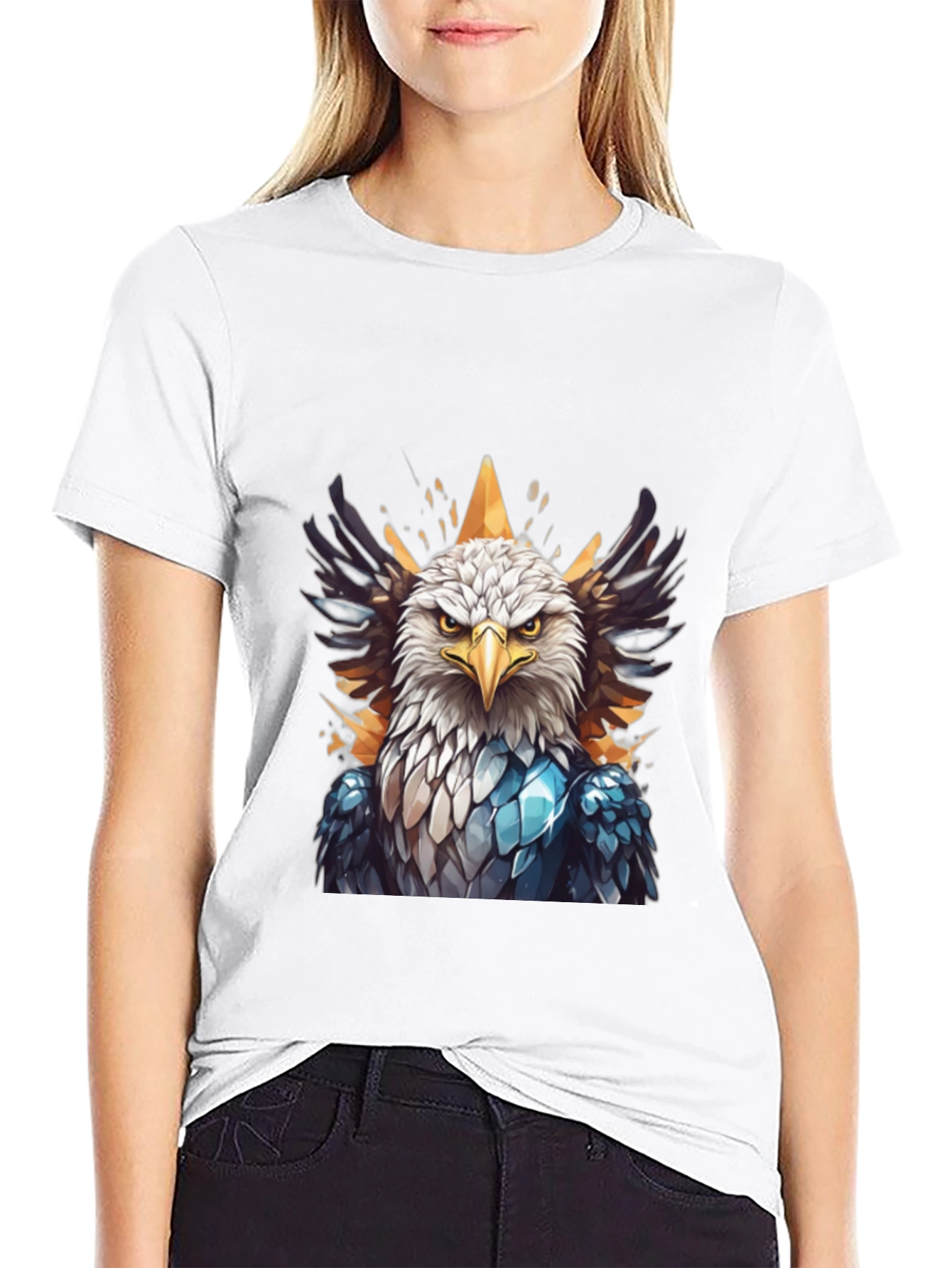 Eagle Graphic Black T-Shirt