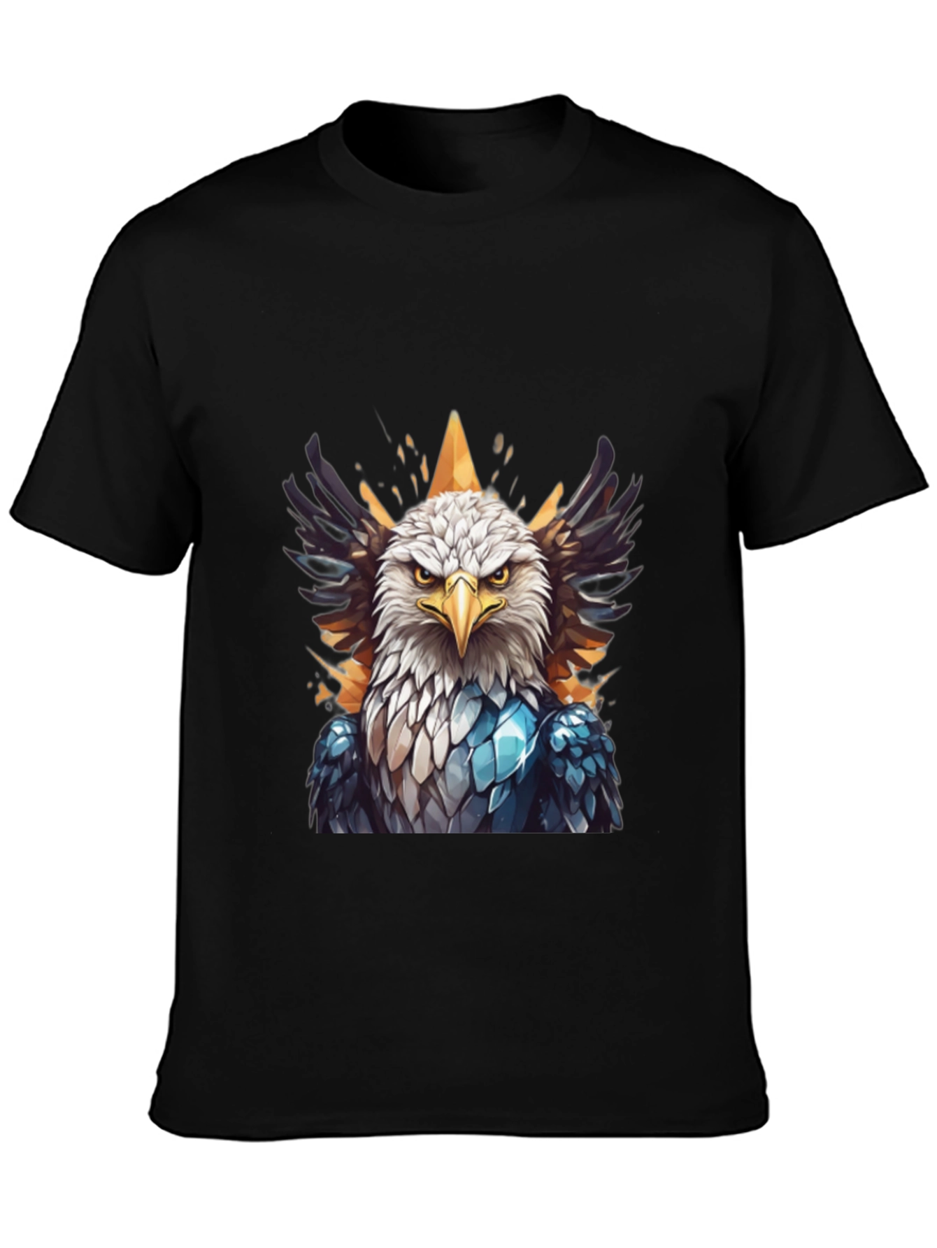 Eagle Graphic Black T-Shirt