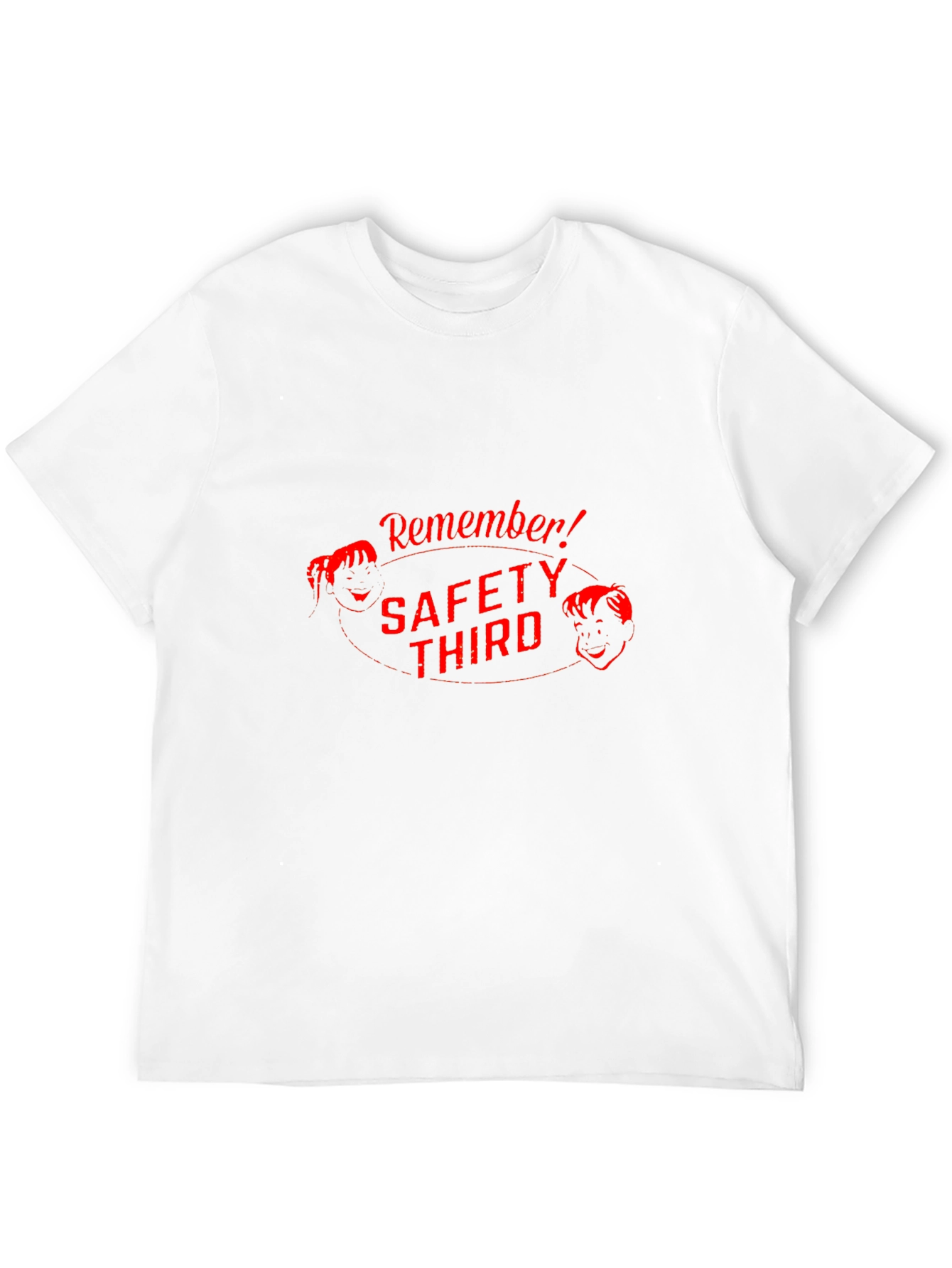 Safety Third Retro Graphic Tee - Black
