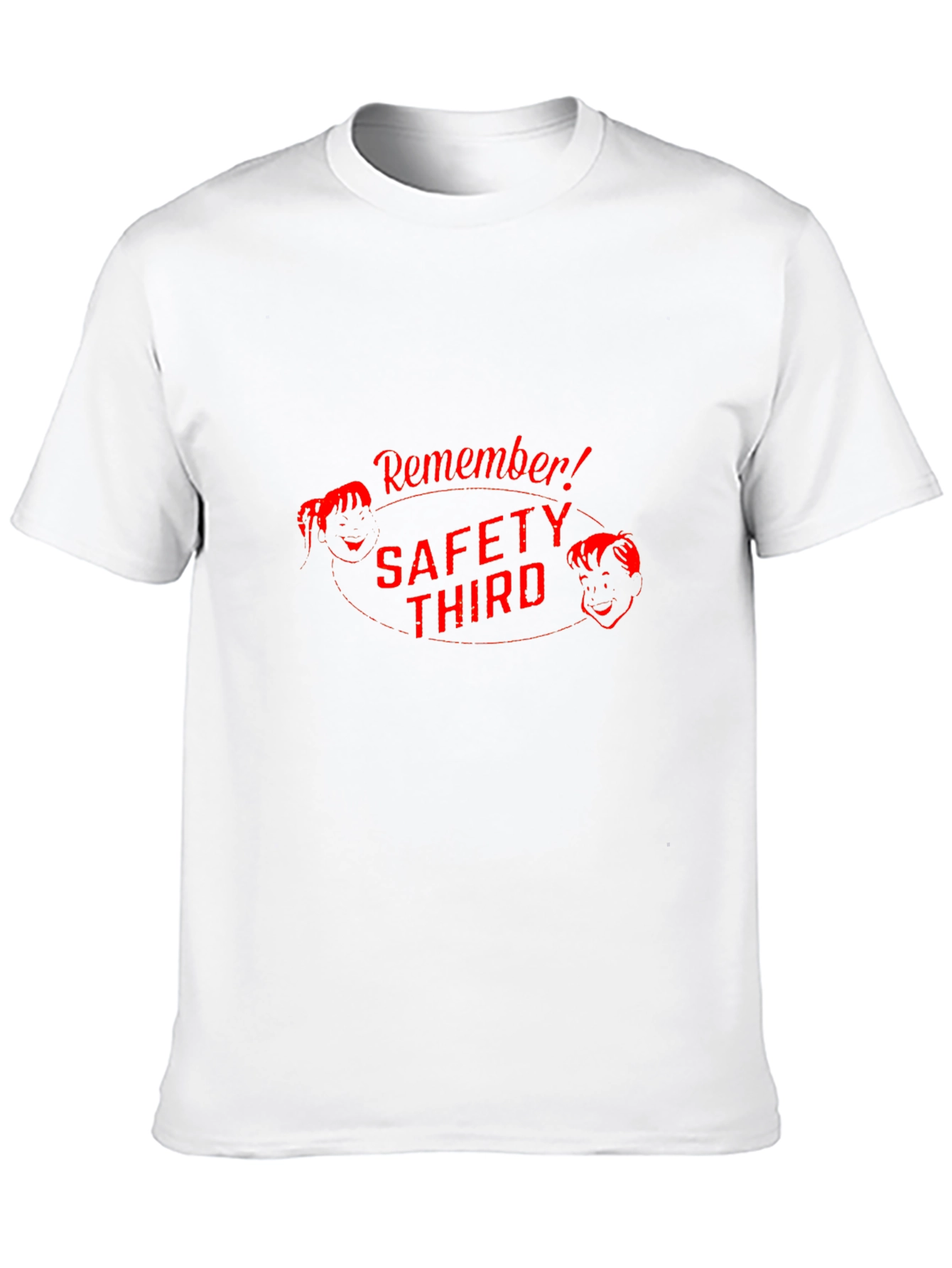 Safety Third Retro Graphic Tee - Black
