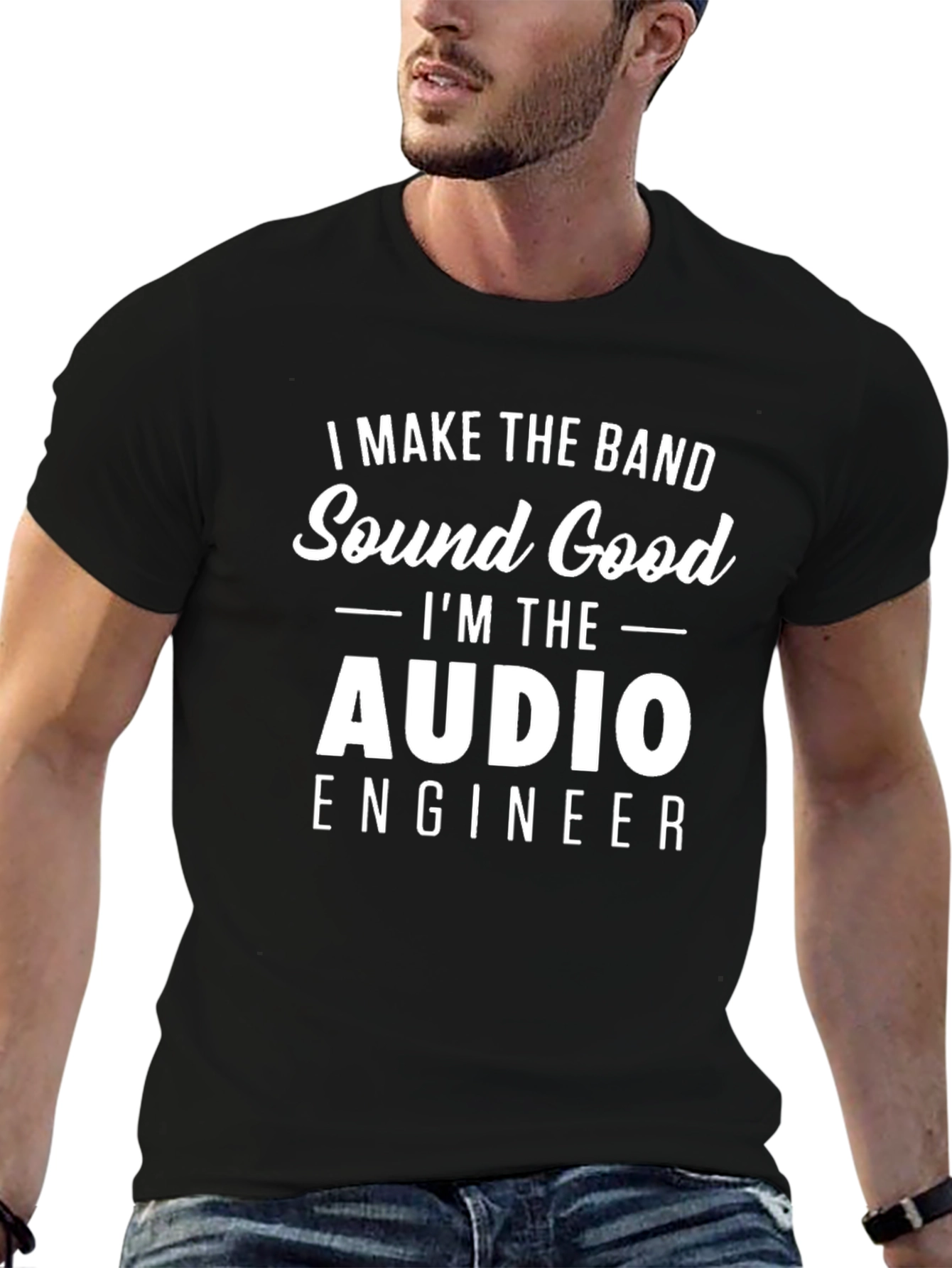 Audio Engineer T-Shirt - Sound Good Band Tee
