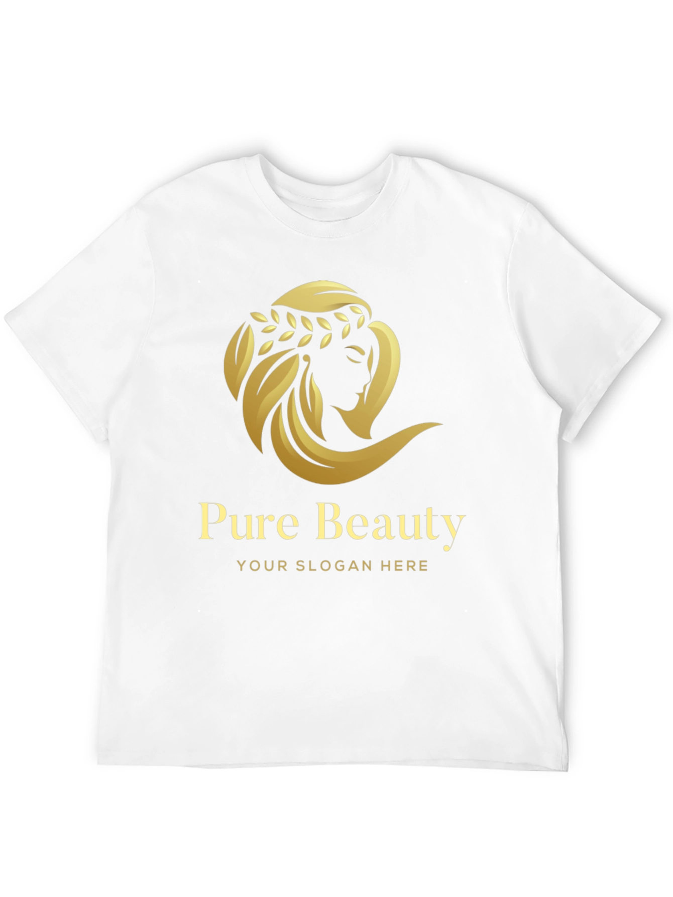 Pure Beauty Graphic T-Shirt - Stylish Unisex Tee