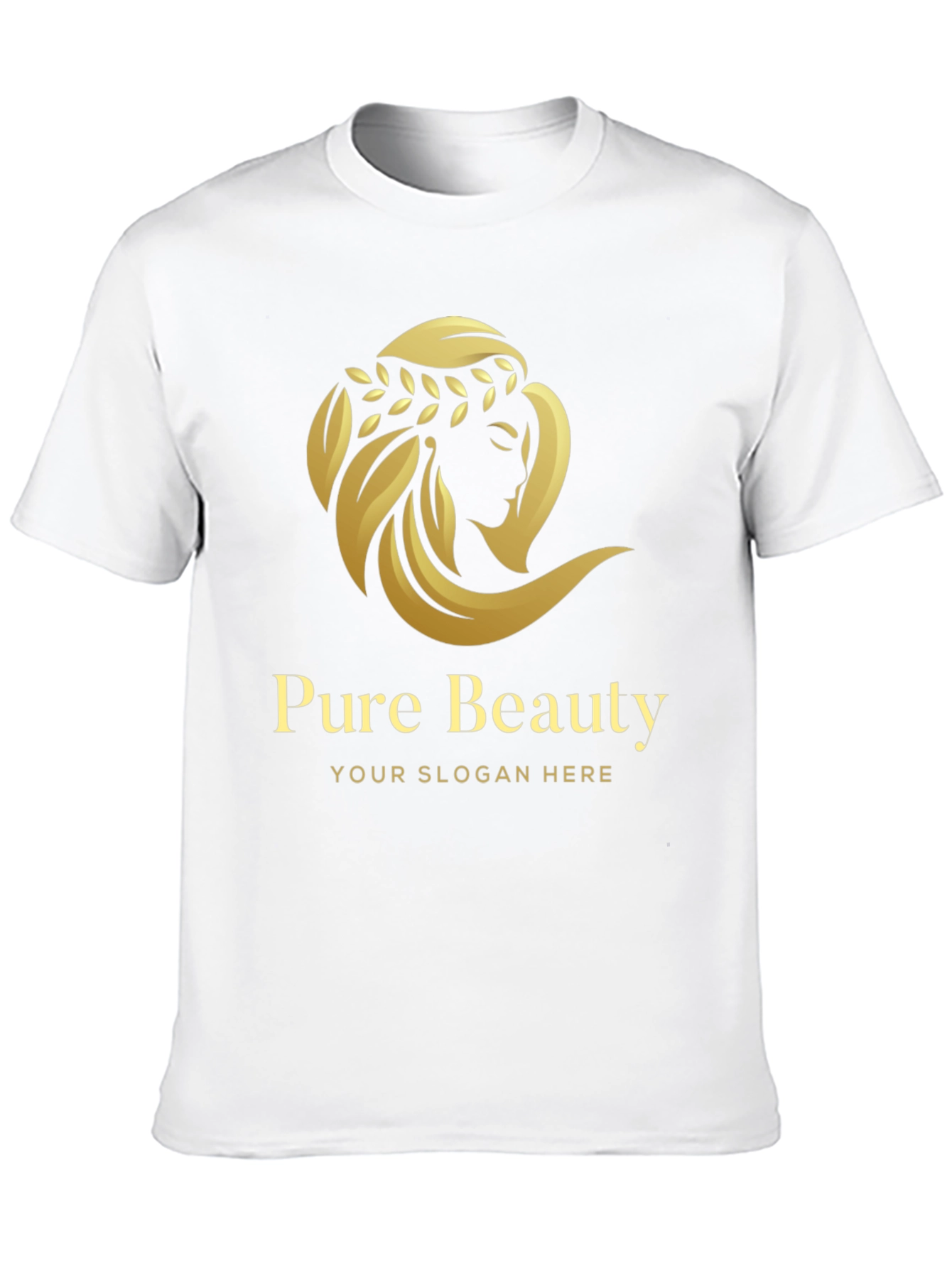 Pure Beauty Graphic T-Shirt - Stylish Unisex Tee