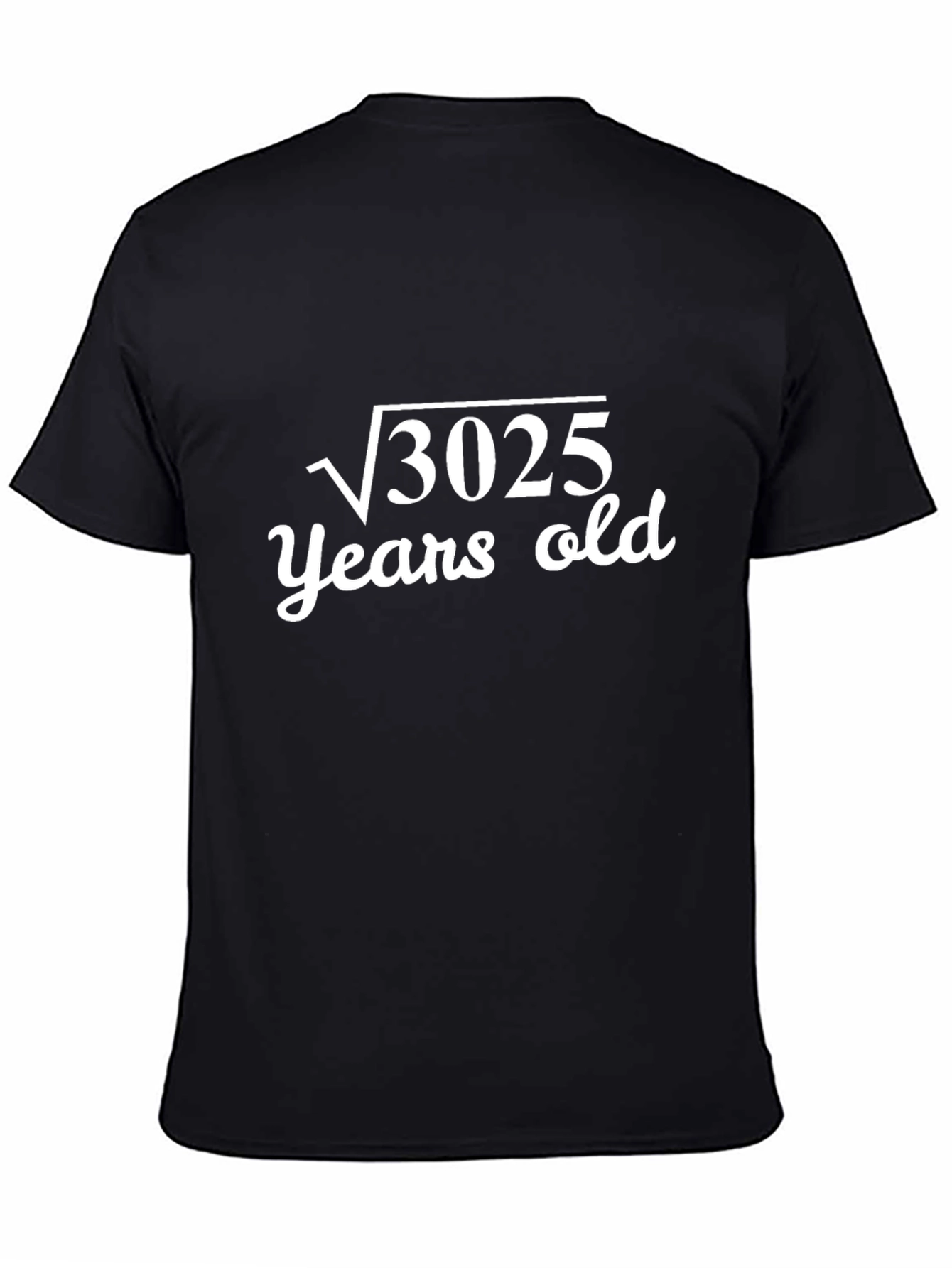 Funny 55th Birthday Math T-Shirt