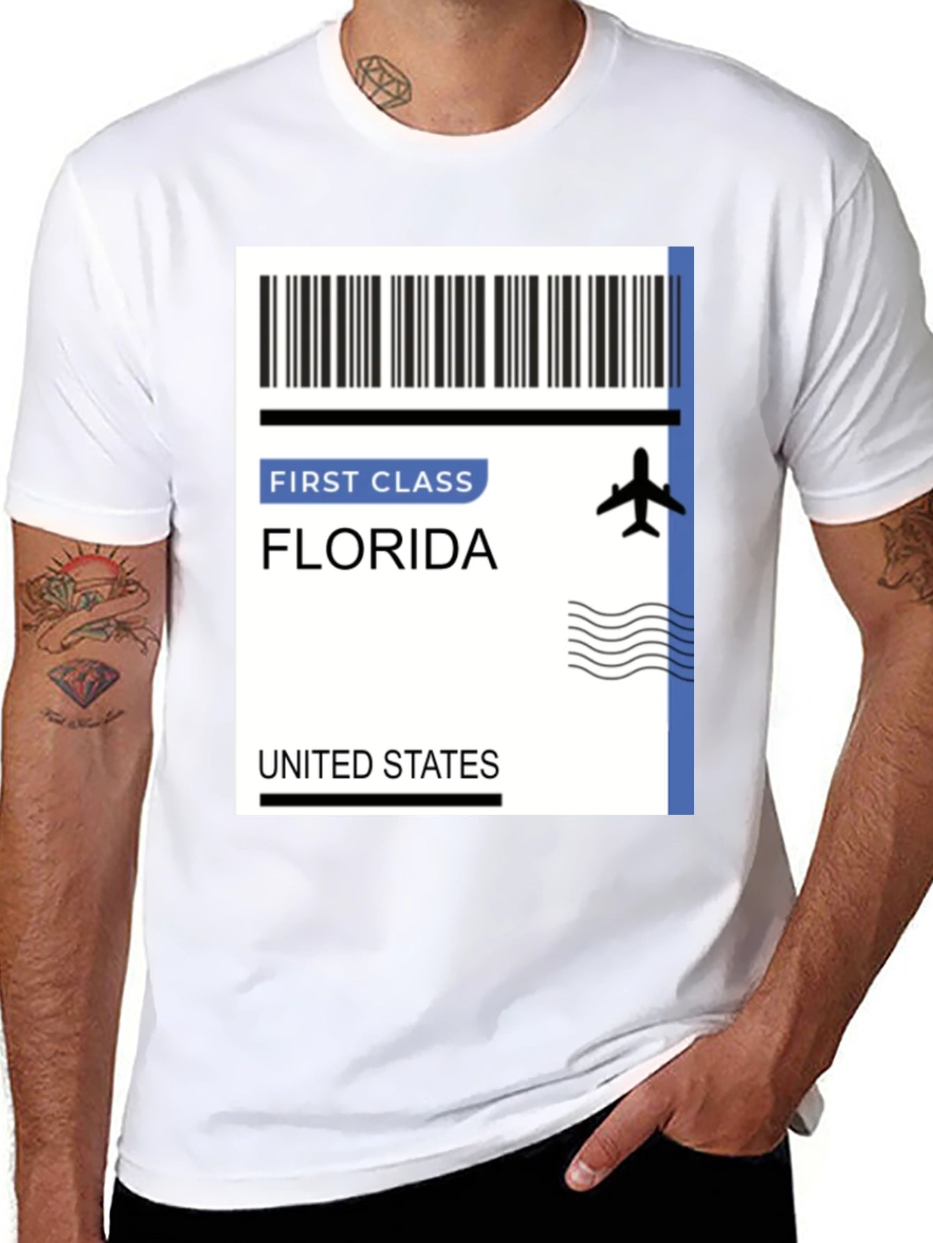 Florida First Class Ticket T-Shirt
