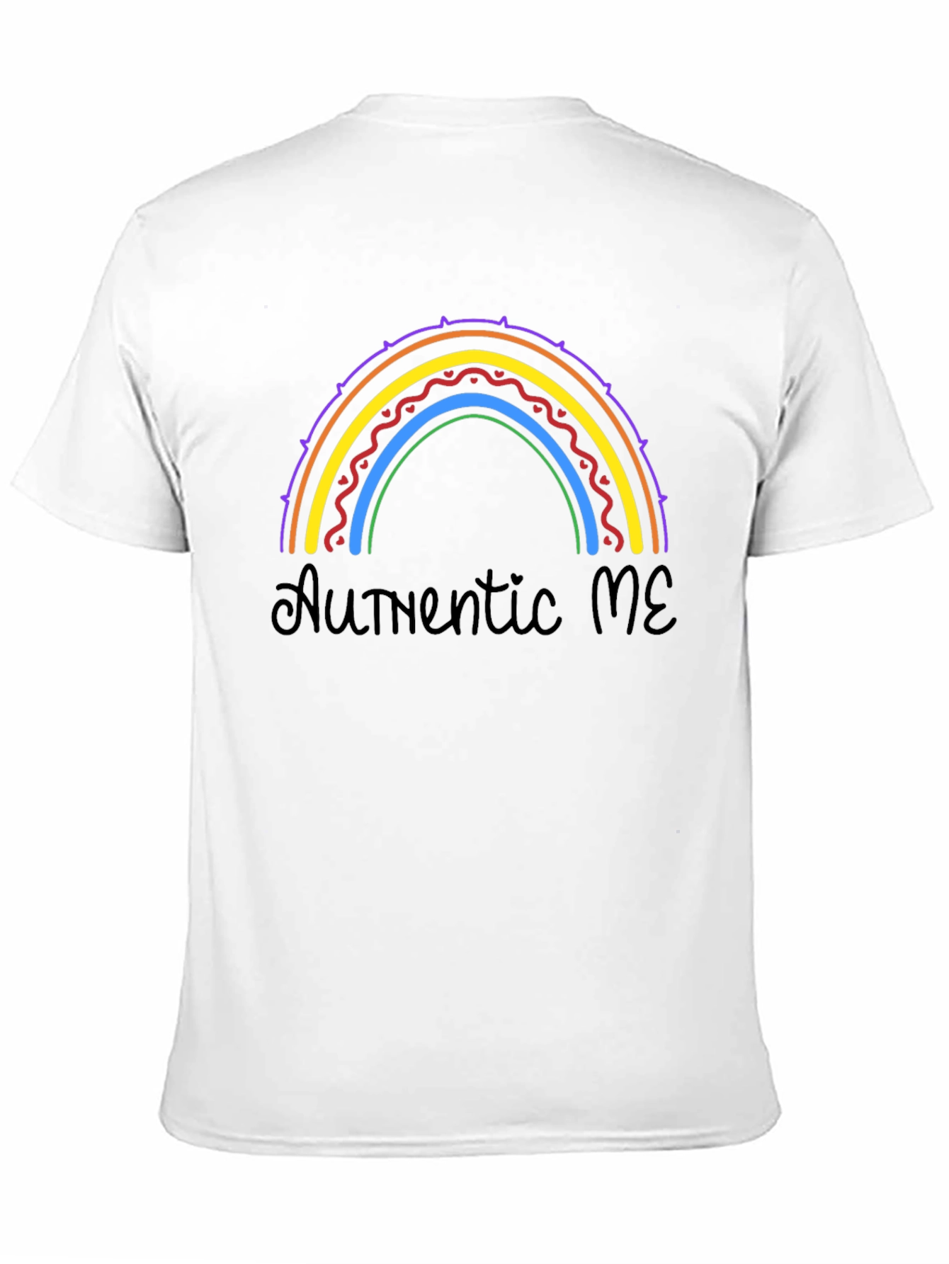 Authentic ME Rainbow Pride T-Shirt